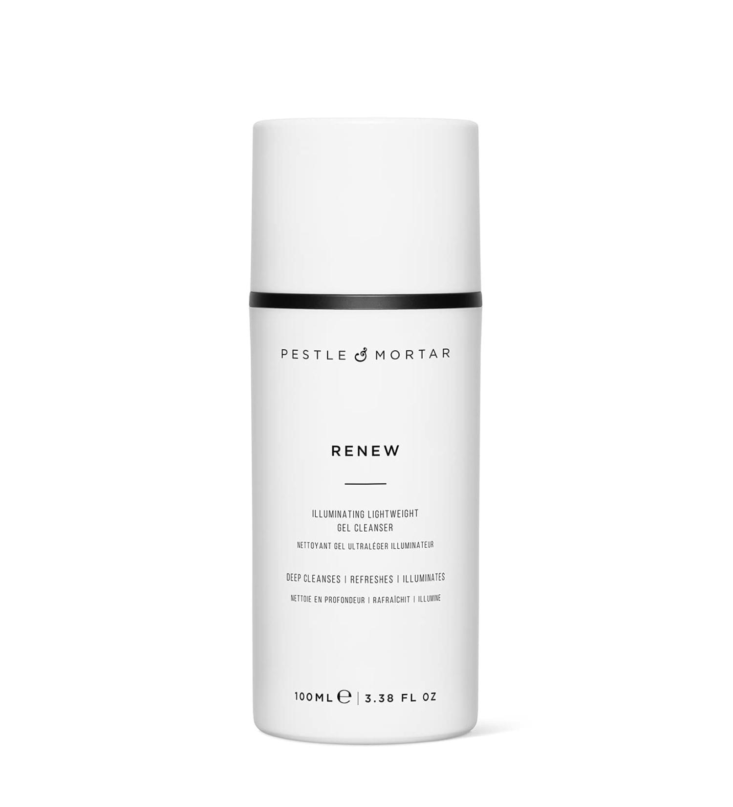 Pestle & Mortar Renew Gel - Facial Cleanser 100ml | Buy Internationally | Best Cleanser for Radiant Skin - Buy Online on GoSupps.com