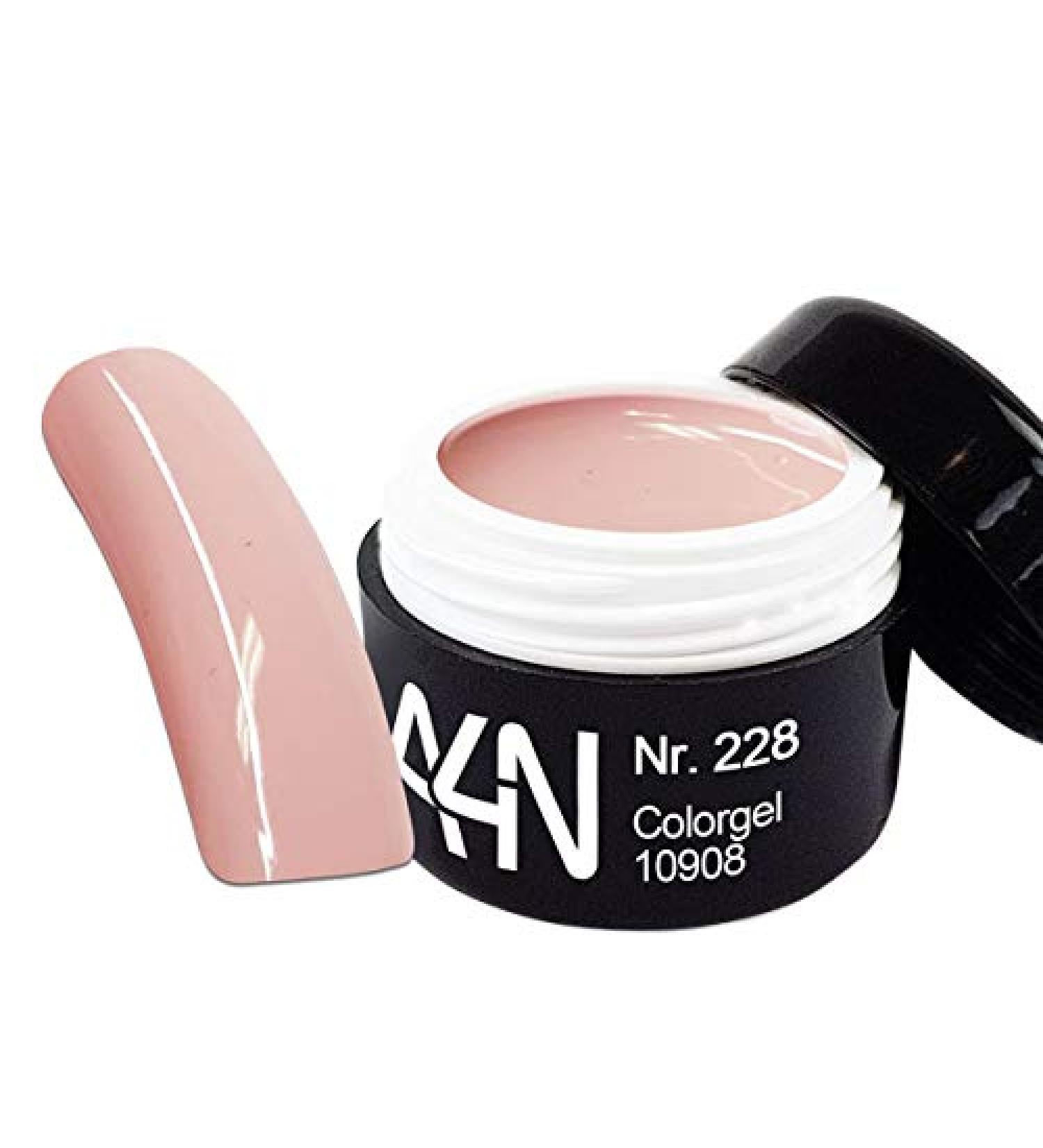 UV and LED gel Colorgel Bisque pink 5ml No. 228 color gel suitable for painting French or full cover.