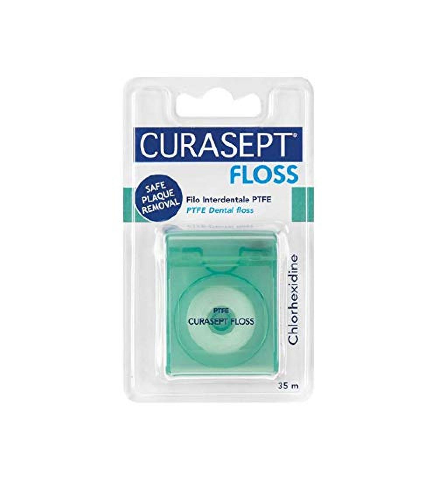 Floss PFTE Clorexidina - Dental floss 35 m