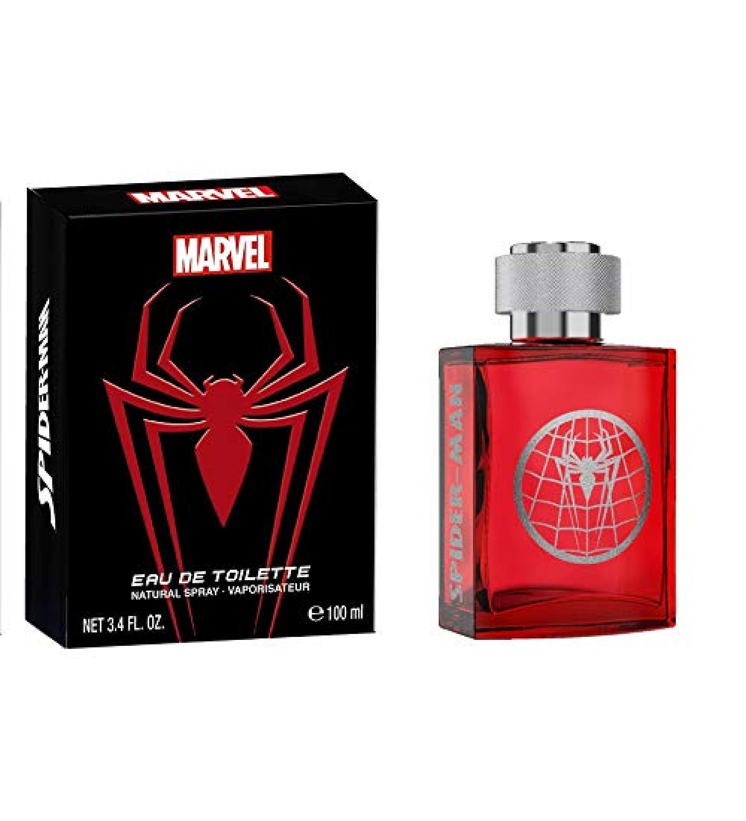 Marvel SpiderMan for Men Cologne 3.4oz 100ml Eau de Toilette EDT Made in Spain by Air Val International - Buy Online on GoSupps.com