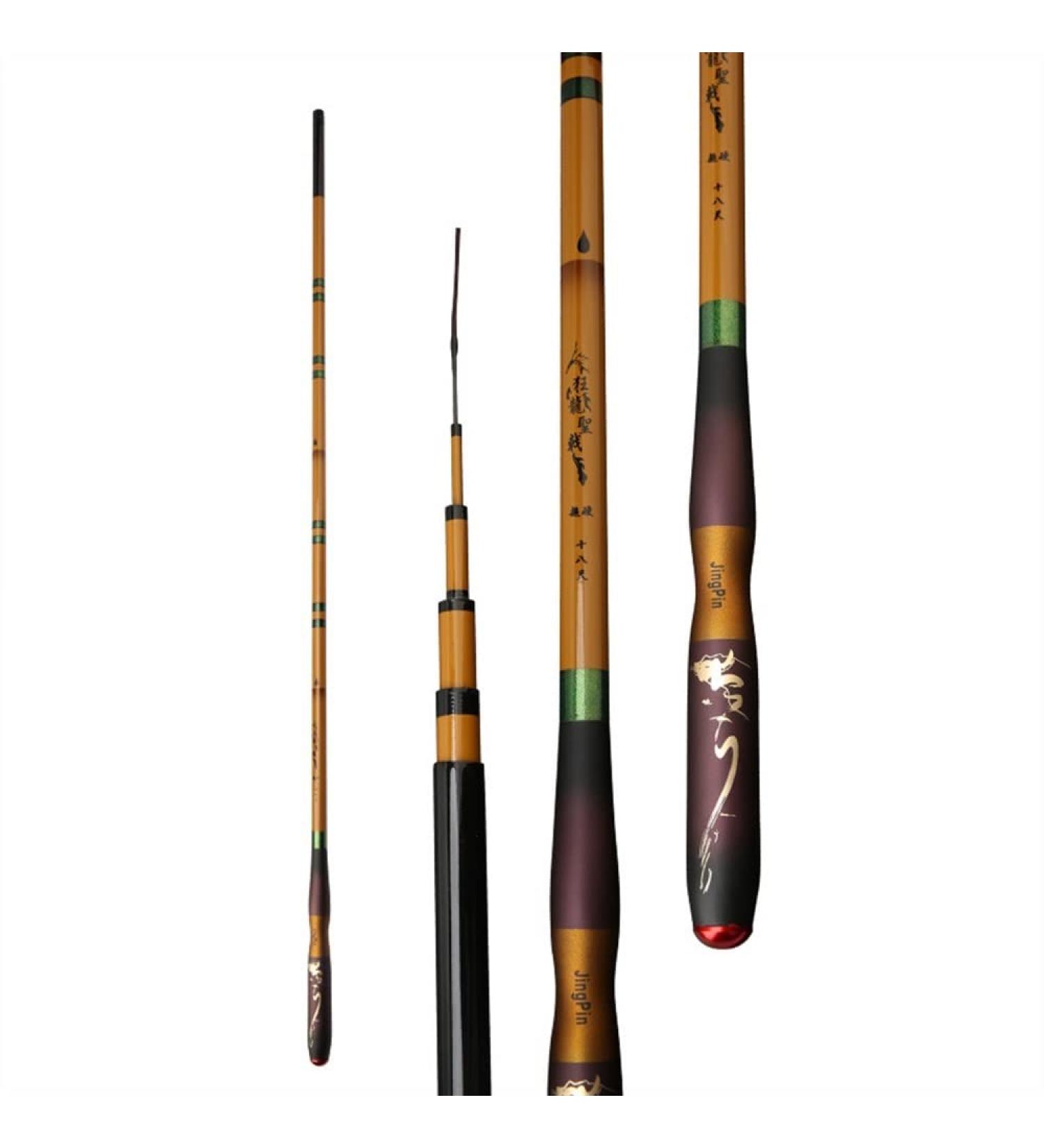 Buy Yadlcr 28 Hardening Karaoke Rod - 3.6m to 6.3m Carbon Fishing Rod | Super Hardness & Imitation Bamboo | International Shipping Available - Buy Online on GoSupps.com