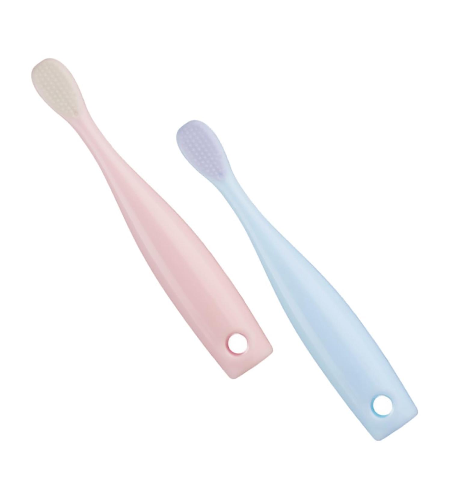 Shop Gatuida 2-Stickle Enchanting Baby Toothbrush - Soft Bristles & Tongue Cleaner for Gentle Oral Care | International Shipping - Buy Online on GoSupps.com