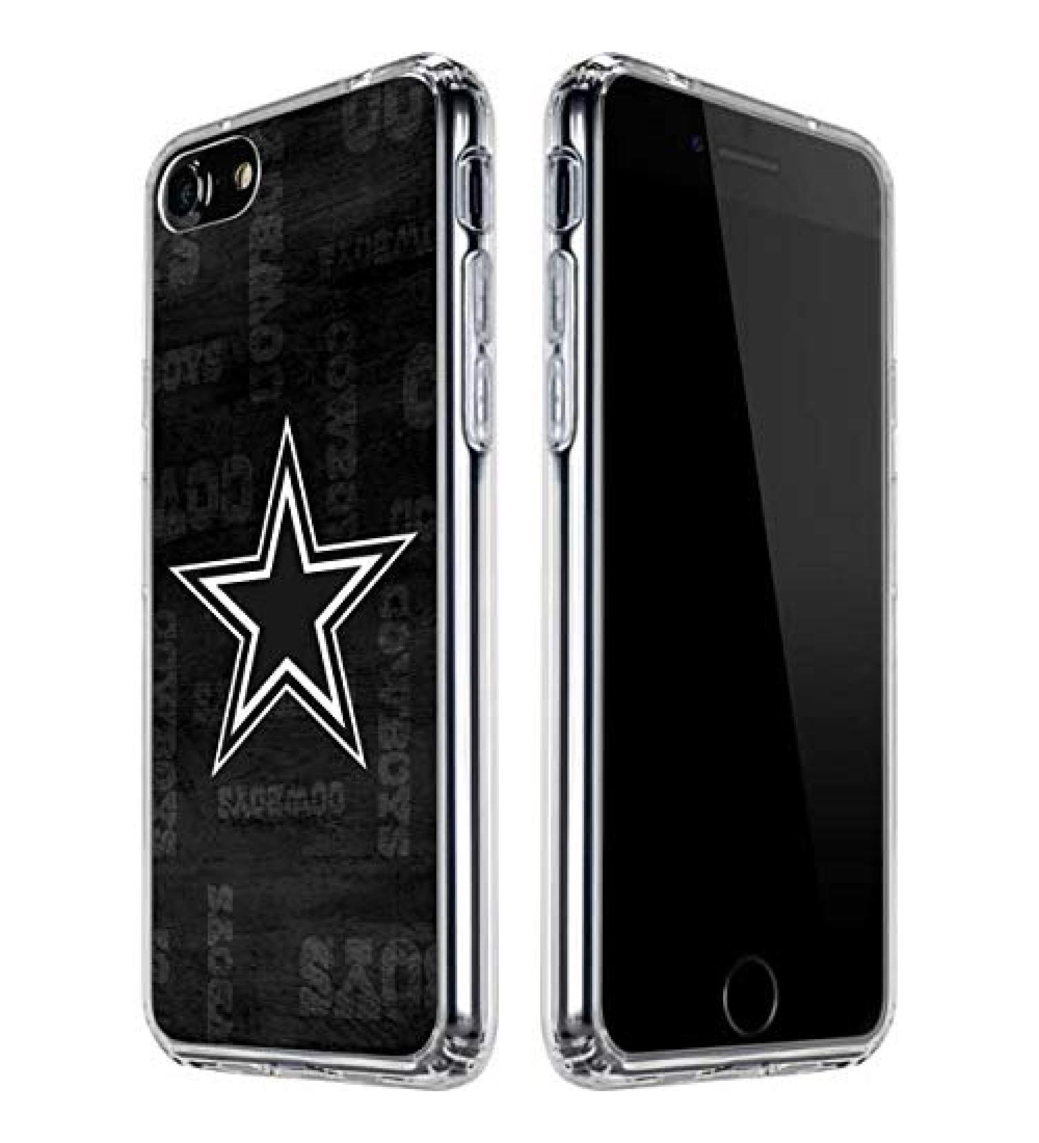 NFL Dallas Cowboys Clear iPhone SE Case - Officially Licensed Black & White Design | Skinit - Buy Online on GoSupps.com