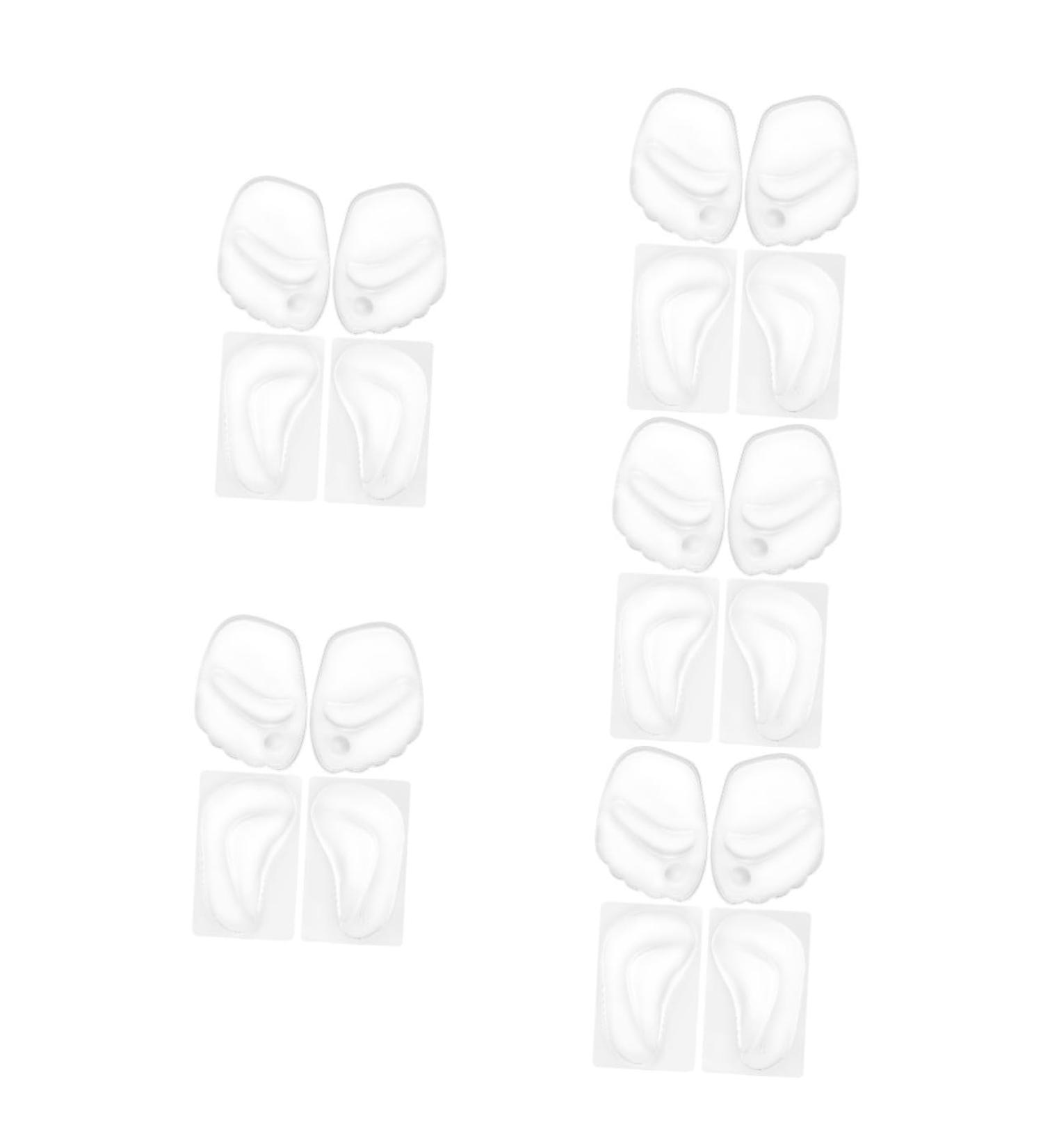 FOMIYES 10 Pairs Silicone Shoe Inserts - Arch Support Insoles for Women & Men Forefoot Cushion for High Heels Soft Comfort - Buy Online on GoSupps.com