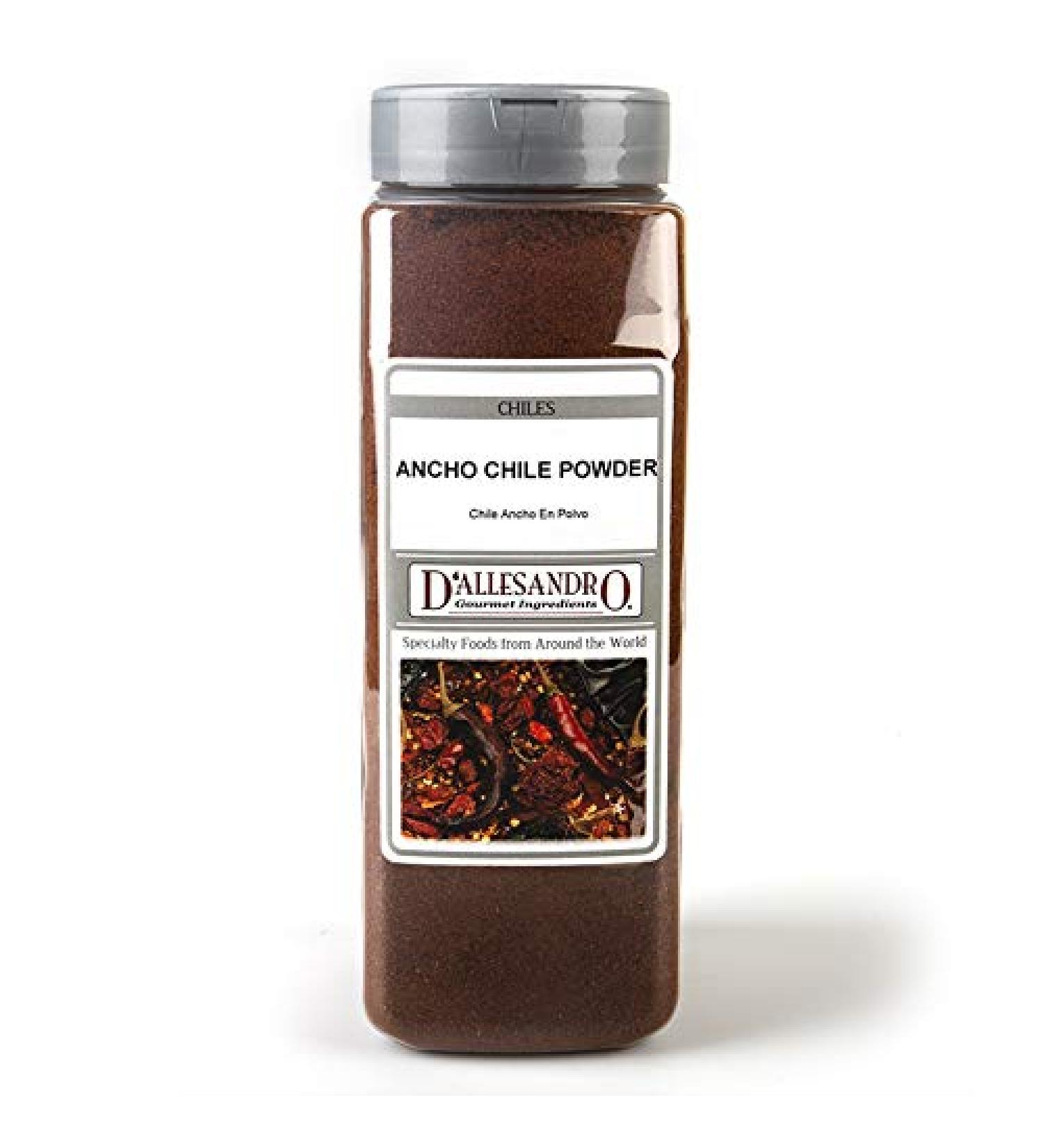 Ancho Chile Powder 20oz: Premium Quality Spice for Authentic Mexican Cuisine - Buy Online on GoSupps.com