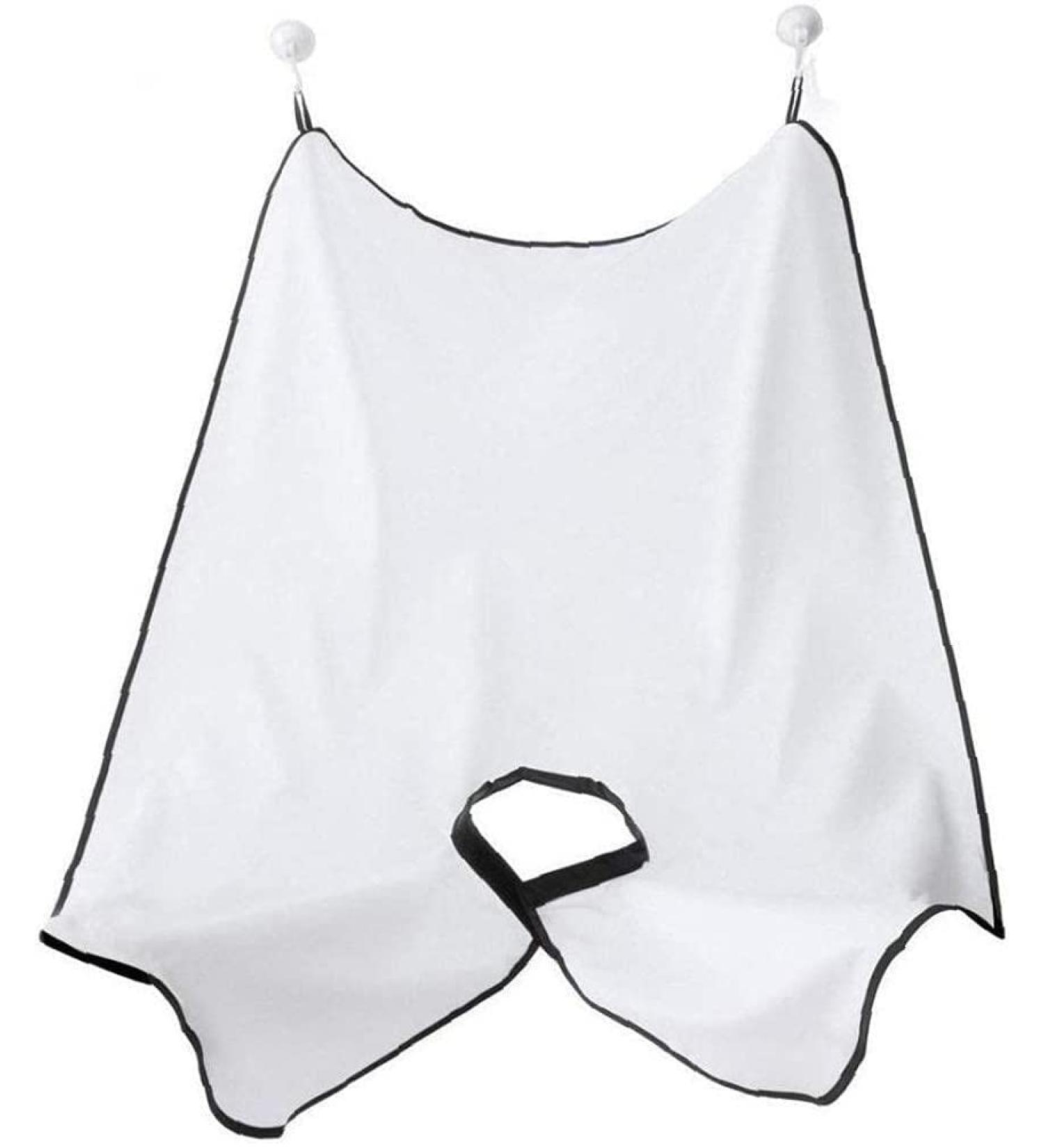 Men's Beard Catcher Bib - Beard Shaving Apron for Hair Clippings | Grooming Cape Gift for Him - International Shipping - Buy Online on GoSupps.com