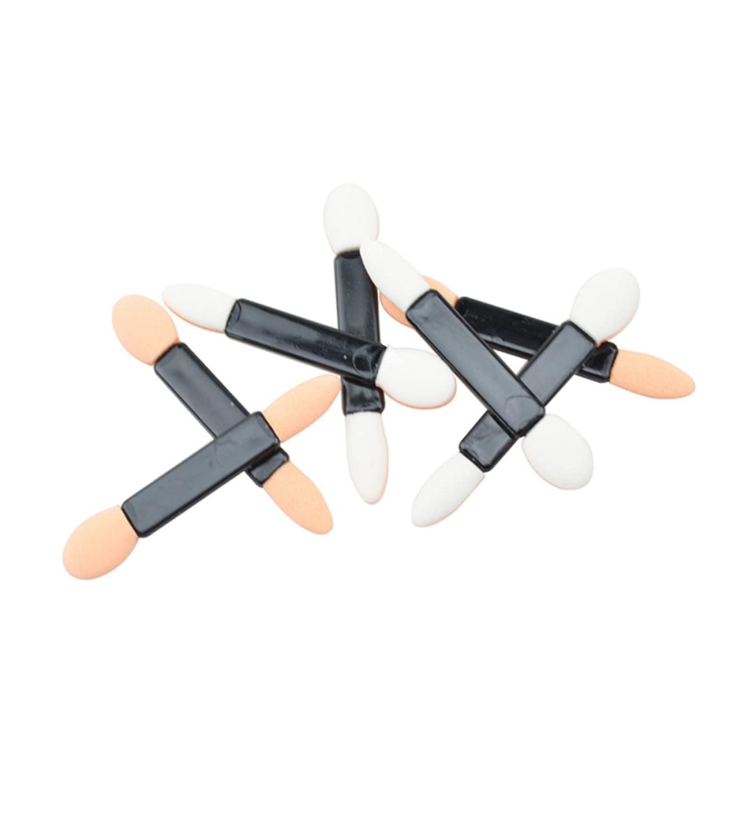 OHPHCALL 50pcs Beauty Sponge Eyeshadow Applicators Foam Makeup Brush Eye Shadow Miss Double Head Sponge Brush - Buy Online on GoSupps.com