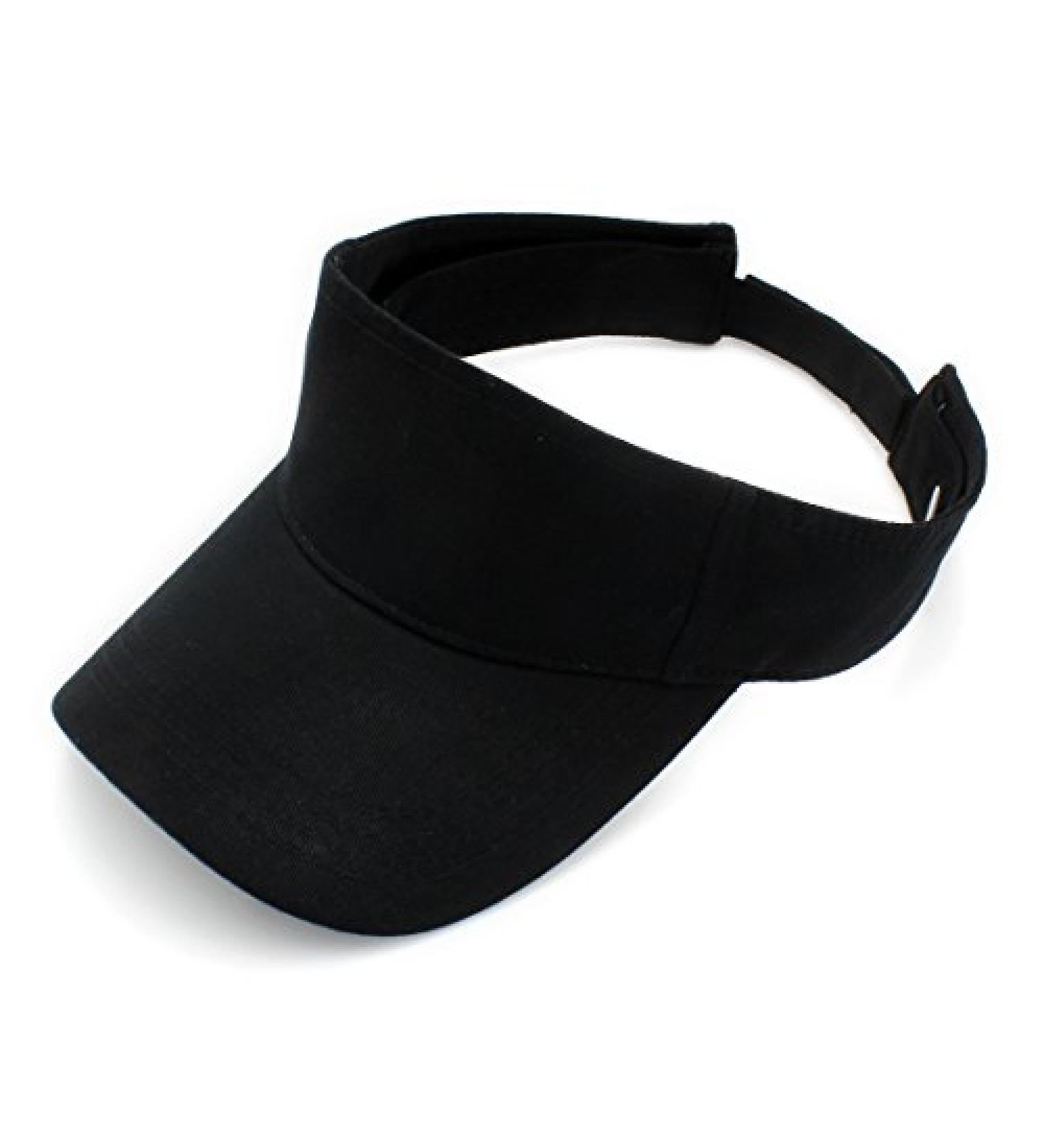 Top Level Black Sun Visor Hat for Men and Women - One Size Cap - Buy Online on GoSupps.com