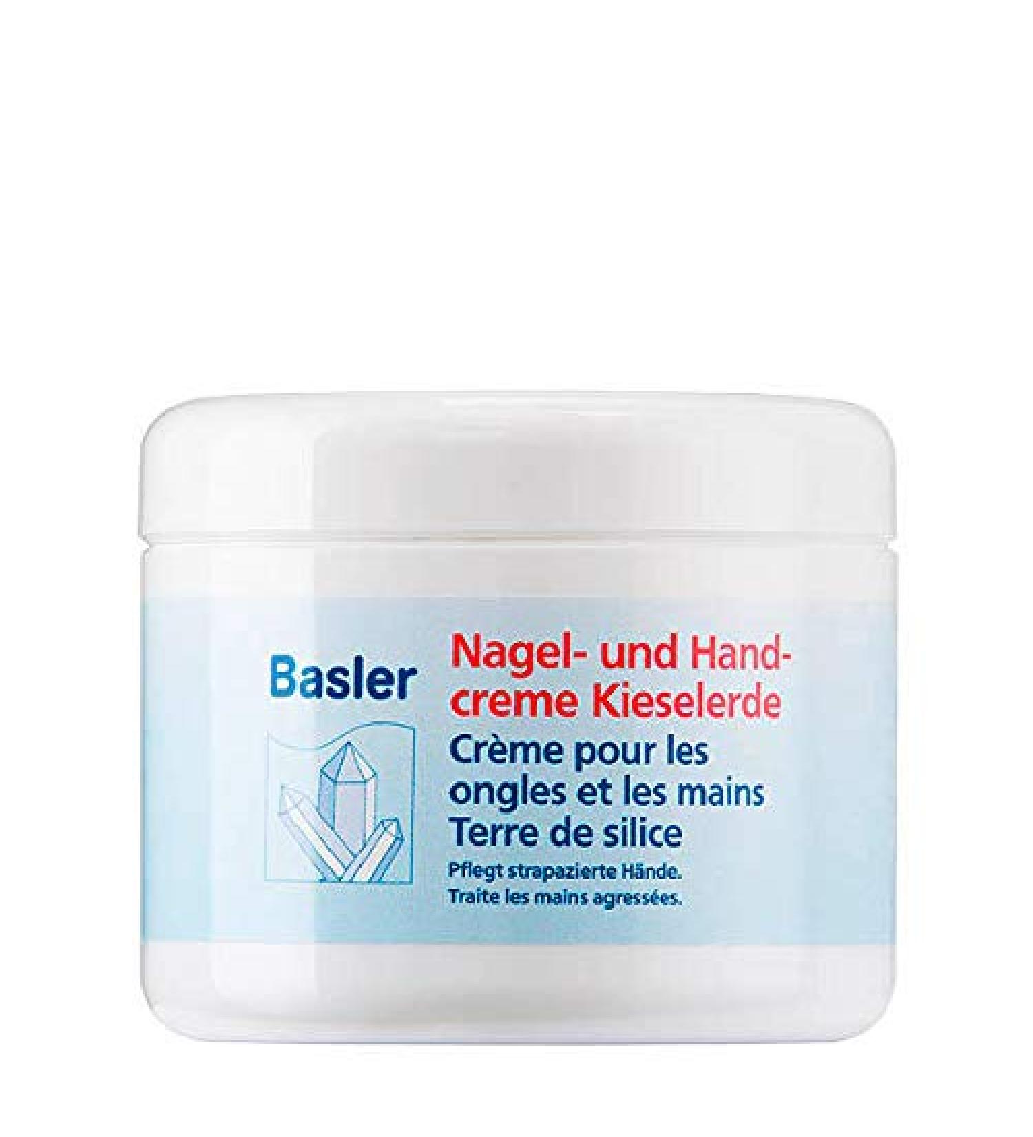 Basler Nail and Hand Cream Silica Tin 125 ml