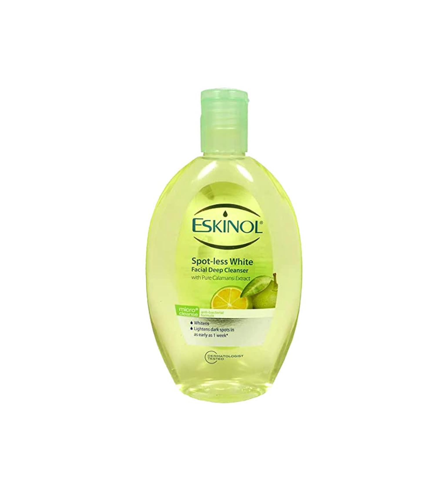 Eskinol Naturals Calamansi Facial Cleanser 7.6 Oz - 225 ml - Refreshing Citrus Cleanser - Buy Online on GoSupps.com
