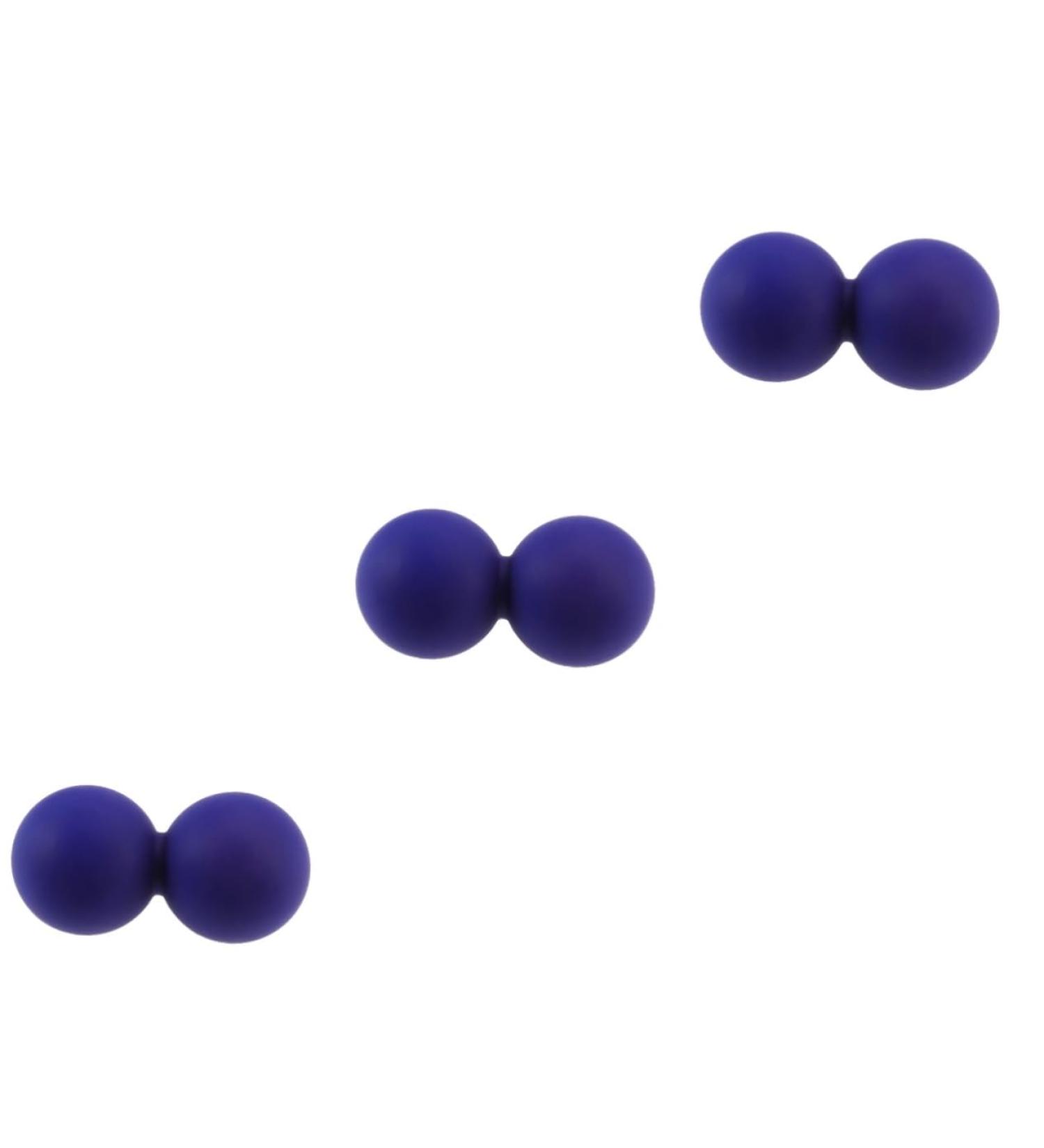 Clispeed 3-in-1 Fascia Massage Roll & Peanut Yoga Ball for Plantar Fasciitis Relief - Silicone Muscle Massage Roller & Foot Sole Globe - Buy Online on GoSupps.com