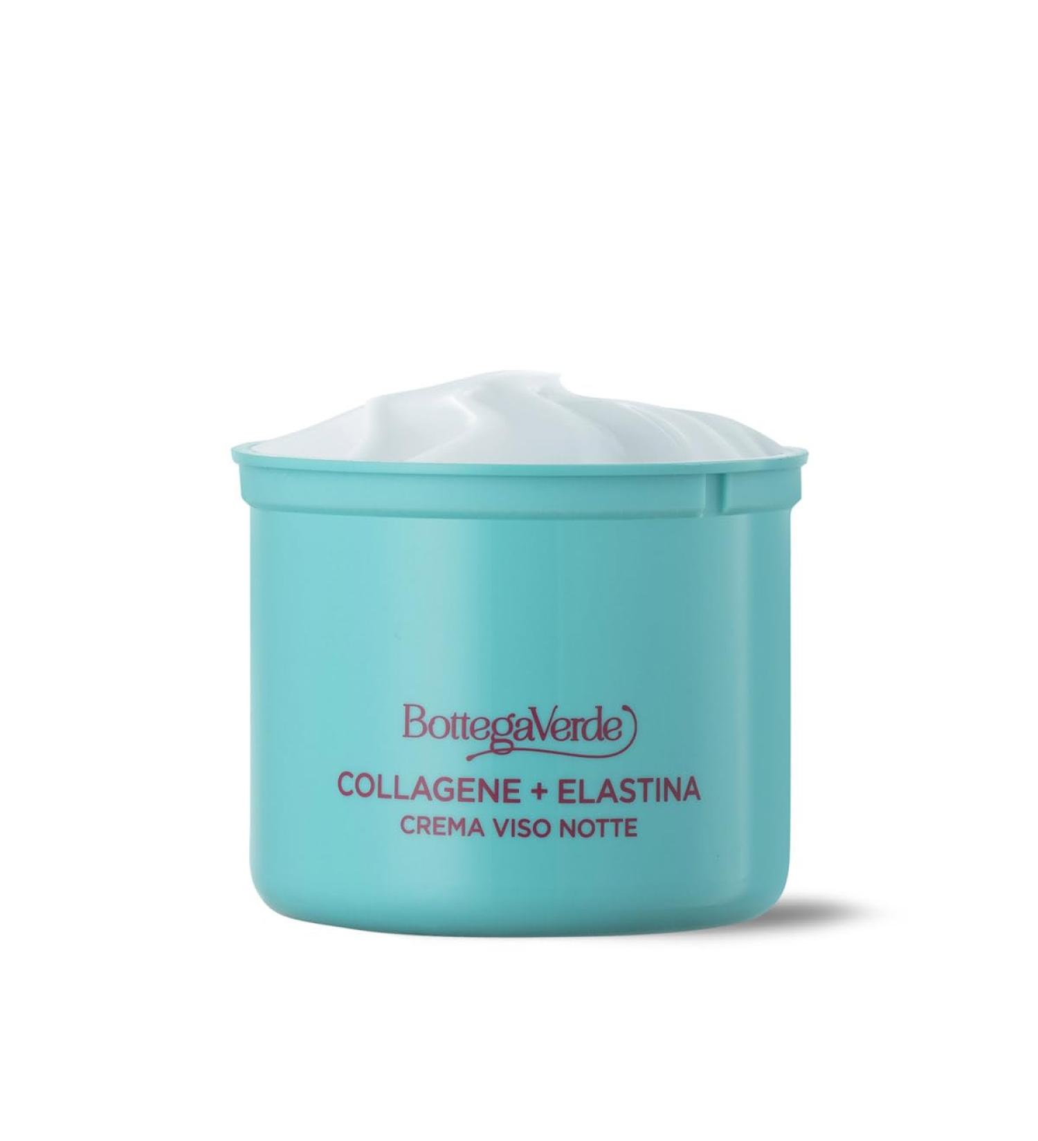  Bottega Verde Bottega Verde - Collagen + Elasticity - Night Face Cream Refill - Elasticity Booster (50 ml) - All Skin Types - Buy Online on GoSupps.com