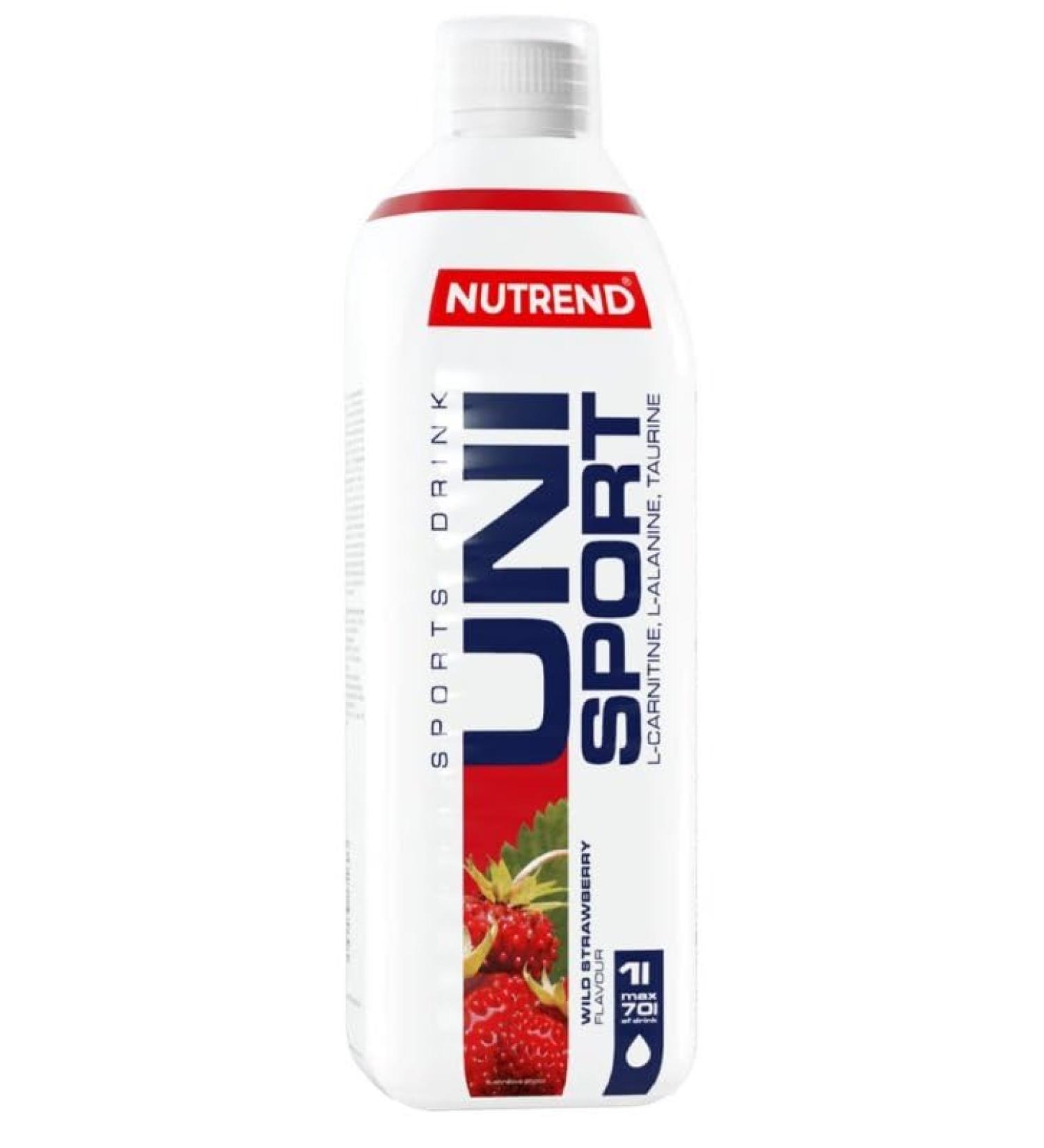 Nutrend Unisport, Wild Strawberry - 1000 ml.