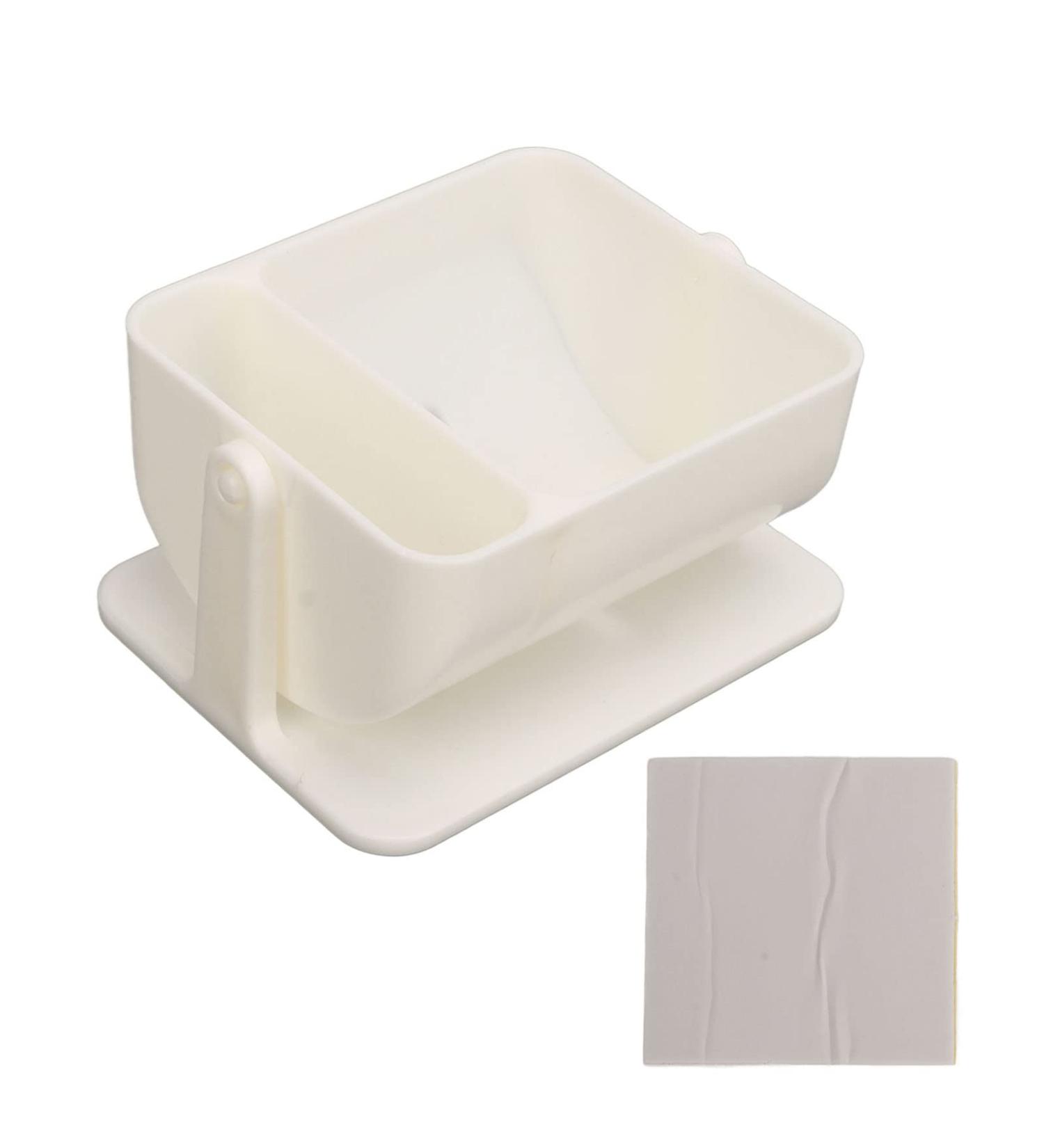 Milltrip Powder Puff Rack - Rotatable Wall Holder for Makeup Sponges with Drain Holes | Self-Adhesive Bathroom & Bedroom Organizer - Buy Online on GoSupps.com