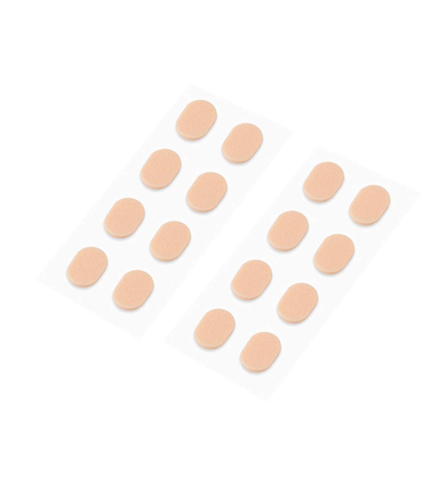 Faruta 10 Pair Self-Adhesive Foam Nose Pads for Glasses & Sunglasses - Non-Slip Skin Color 1.5 mm - Buy Online on GoSupps.com
