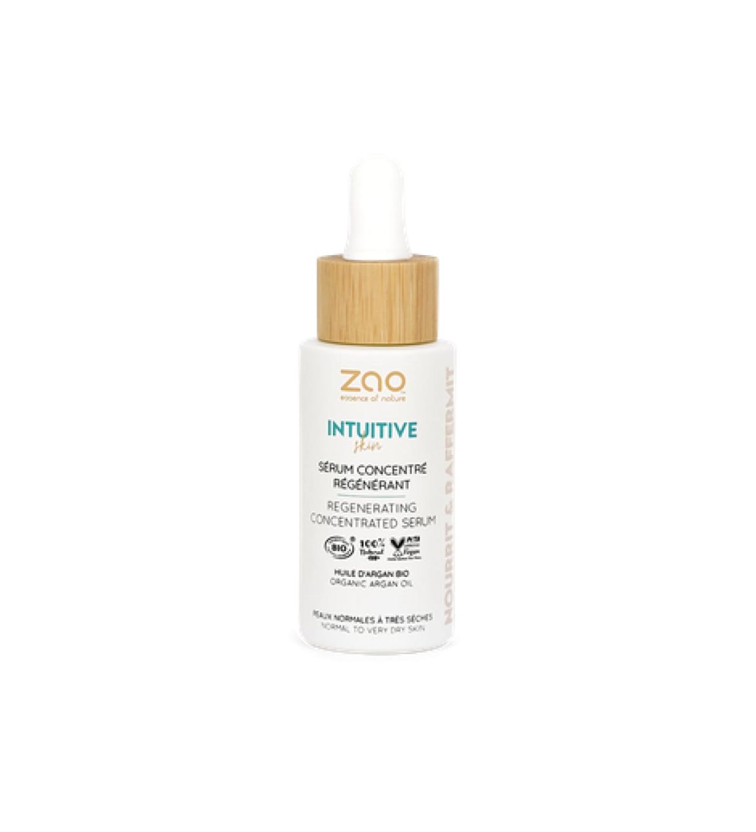 Zao - Regenerating concentrated serum - Intuitive skin - 30ml