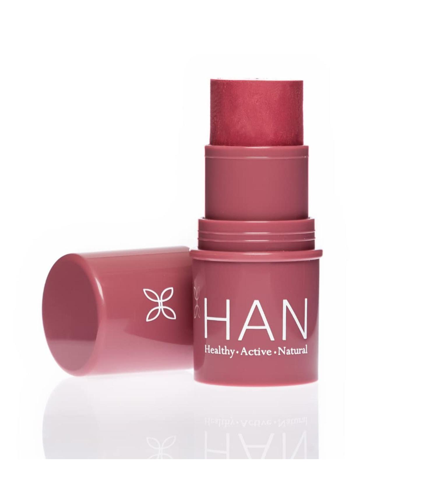 HAN Skincare Cosmetics All Natural 3-in-1 Multistick | Rose Berry Shade | 0.20 oz - Buy Online on GoSupps.com