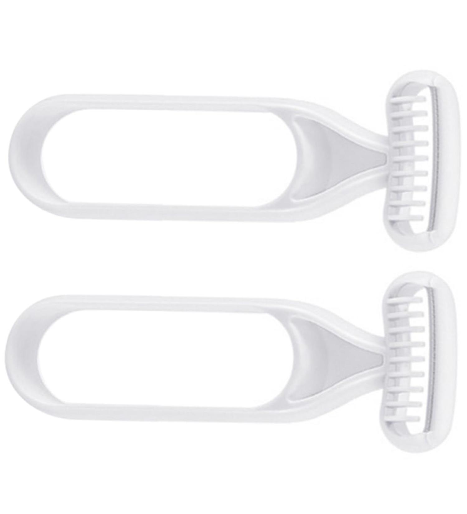 Angoily 2-in-1 Armpit Knife & Face Epilator Razor for Women - Body Hair Removal Tool & Eyebrow Shaper - Gray 13x5cm - Buy Online on GoSupps.com