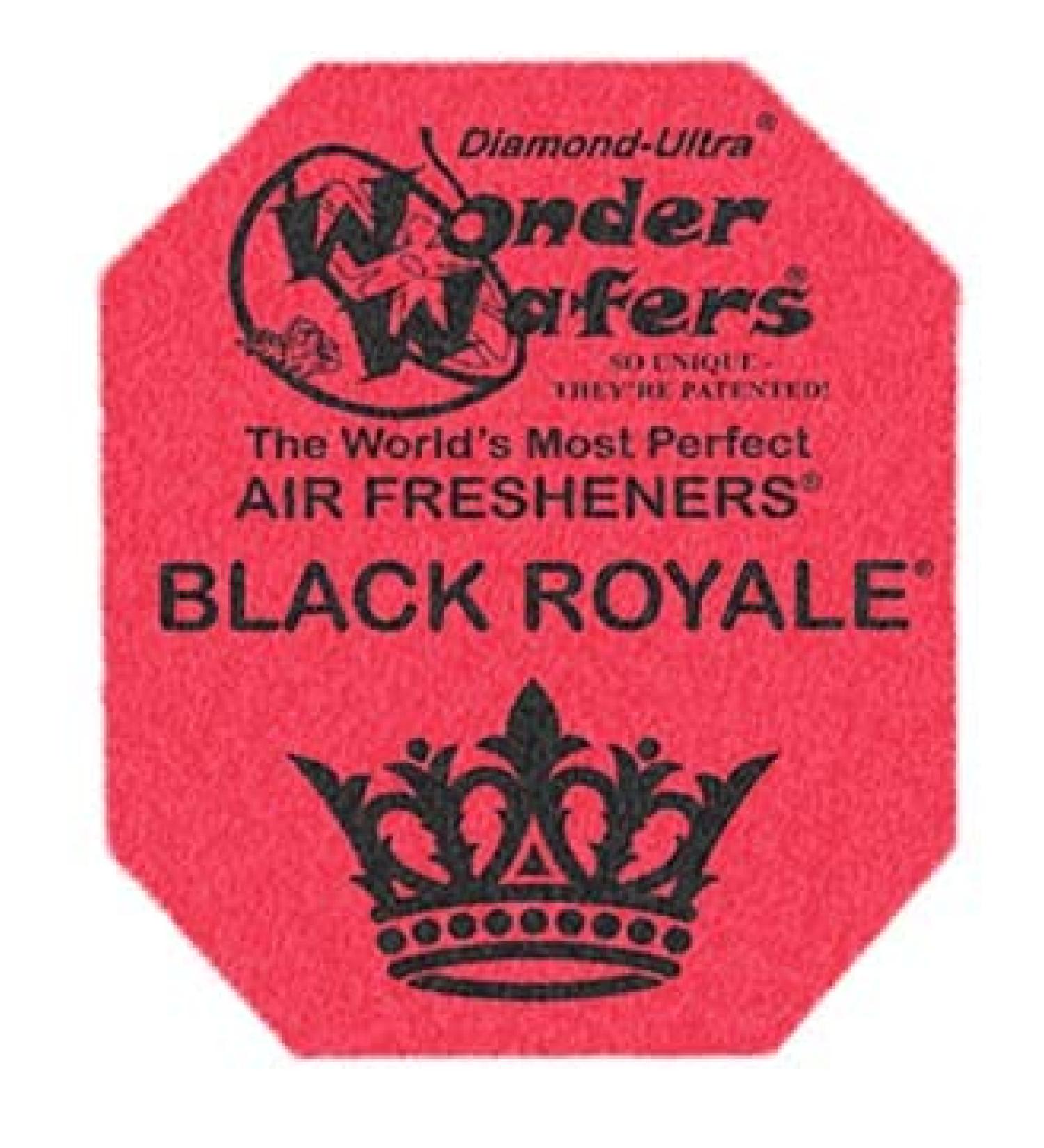 Wonder Wafers 50 Count INDIVIDUALLY WRAPPED Black Royale Air Fresheners - Professional Car & Truck Detailing - Buy Online on GoSupps.com