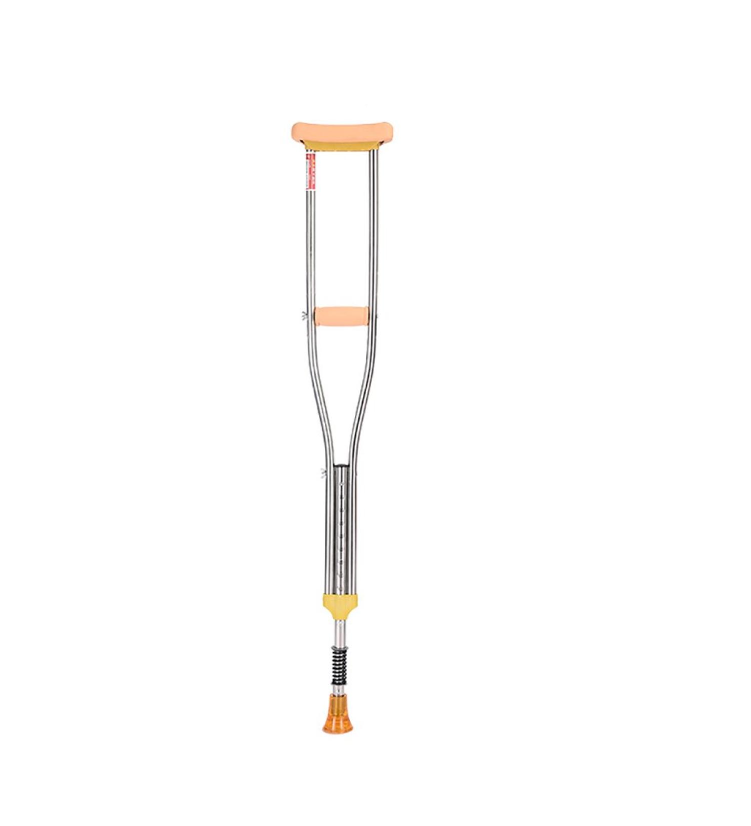 LINYUES Crutches for Adults Underarm Handicapped Crutches/Canes for Disabled Persons with Free Retractable Springs Adjustable Range 115-150 Cm Great for Travel or Work Enda -1 - Buy Online on GoSupps.com