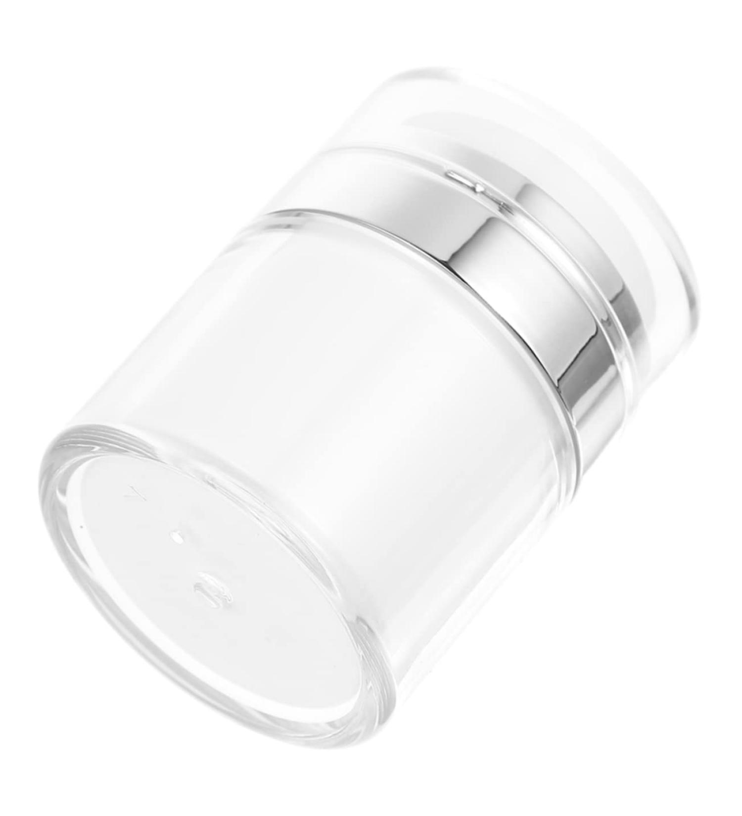 minkissy Cream Bottle Amber Jars Makeup Glasses Cosmetic Cream Jar Lip Sample Containers Amber Glass Jars Body Scrub Containers with Lid Cream Holder Travel Portable Butter Acrylic Acid - Buy Online on GoSupps.com