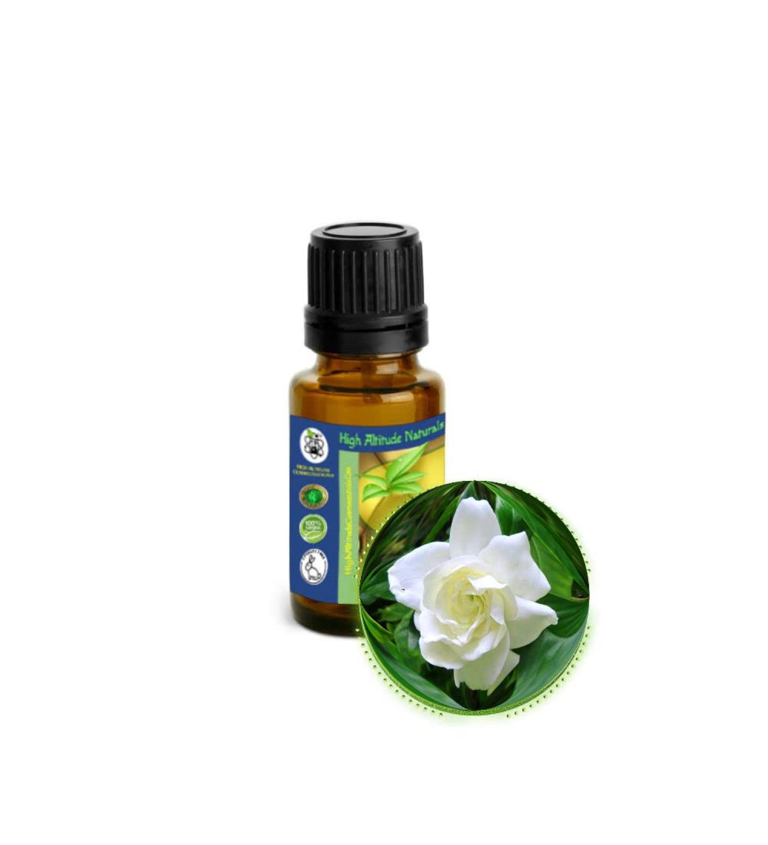 Gardenia Essential Oil Absolute (Gardenia Jasminoides) Pure Uncut Undiluted Natural - 15ml (1/3oz)