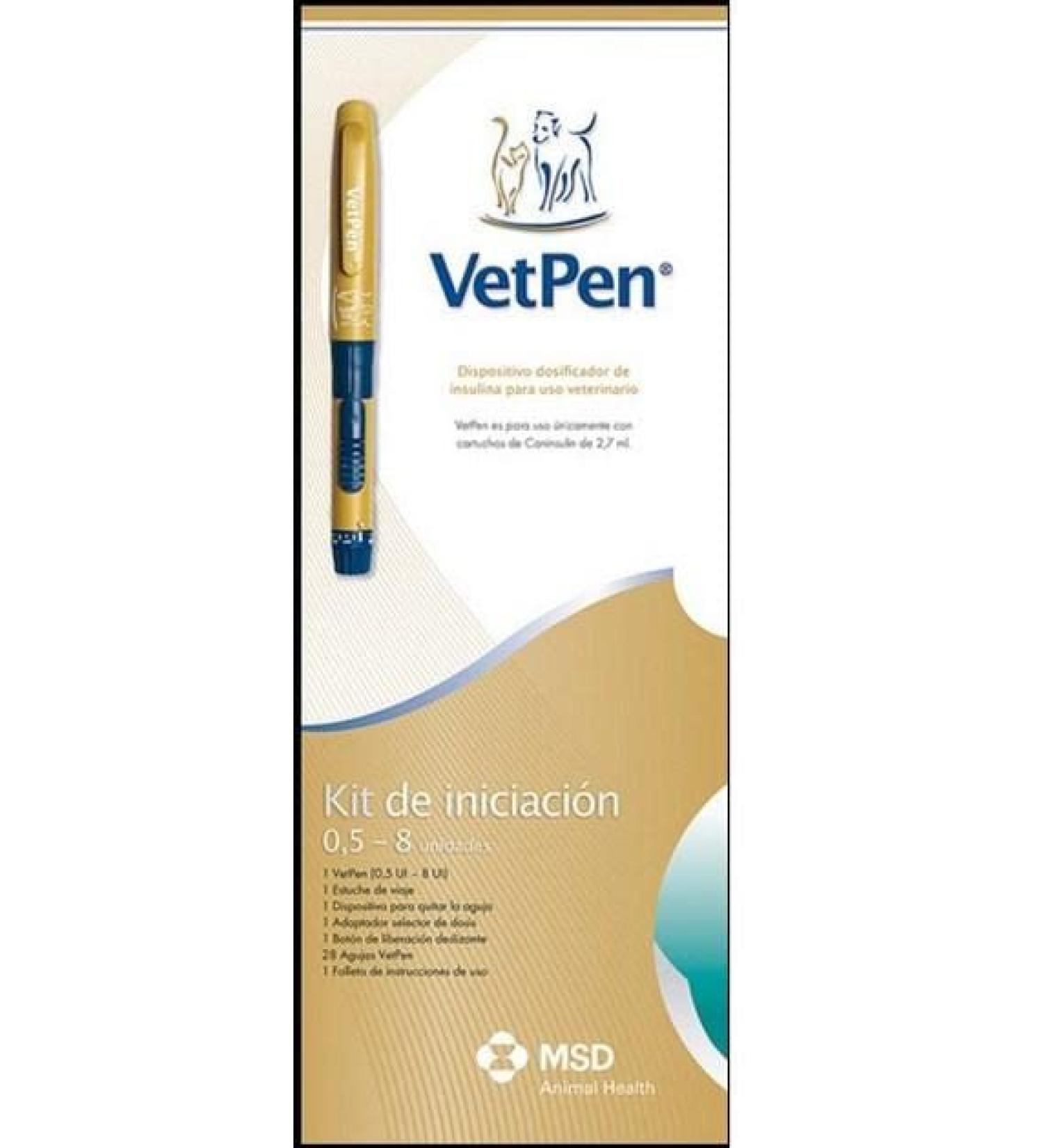 VETPEN CANINSULIN Starter Kit 0.5 ml 8UDS (NDR)
