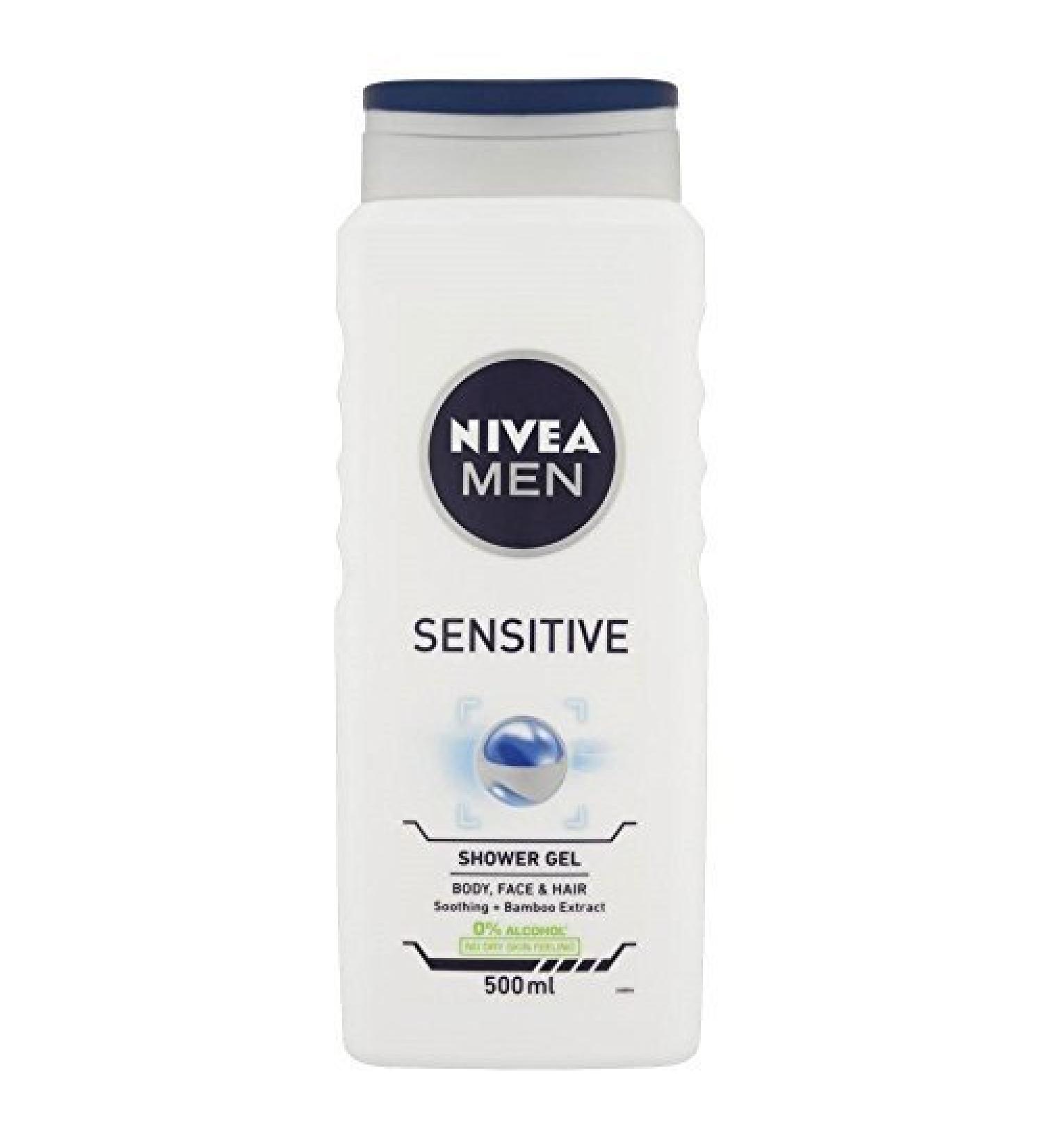 NIVEA Nivea Nivea Men Shower Gel Sensitive 500 ml
