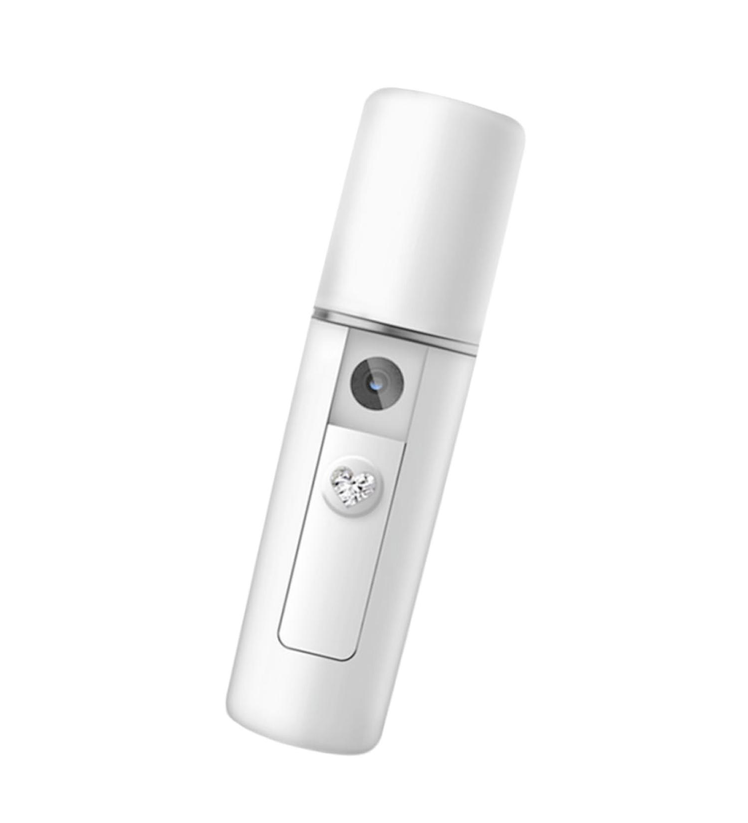 Baluue Mini Humidifier Electric Face Mister Mist Facial Sprayer Handy Sprayer Facial Mister Atomizer White - Buy Online on GoSupps.com