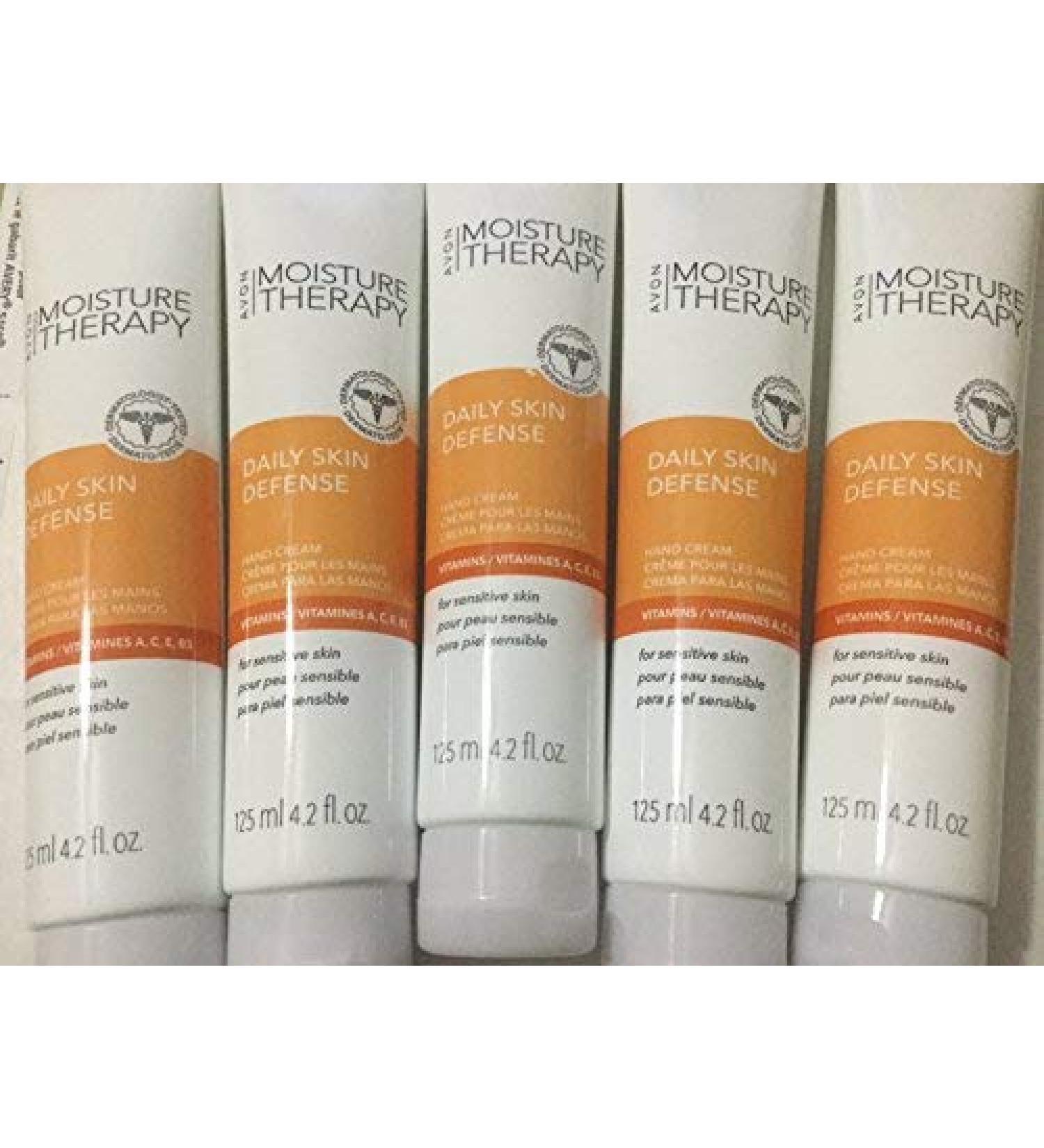 Avon Moisture Therapy Daily Skin Defense Hand Cream Lot of 5
