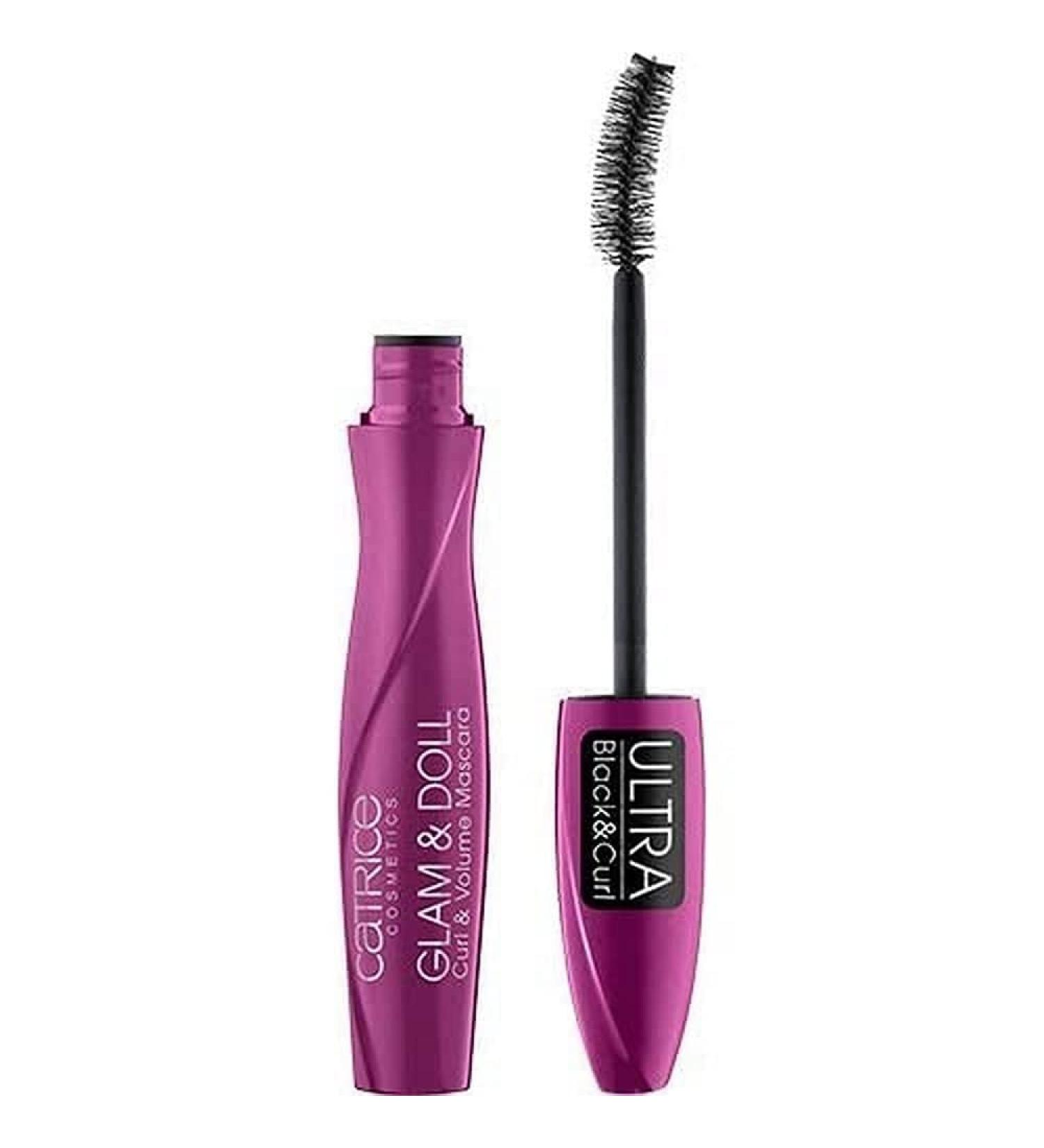 Catrice Glam & Doll Curl & Volume Mascara Black 010 - 10 ml | Intense Volume & Curl for Stunning Lashes - International Shipping - Buy Online on GoSupps.com