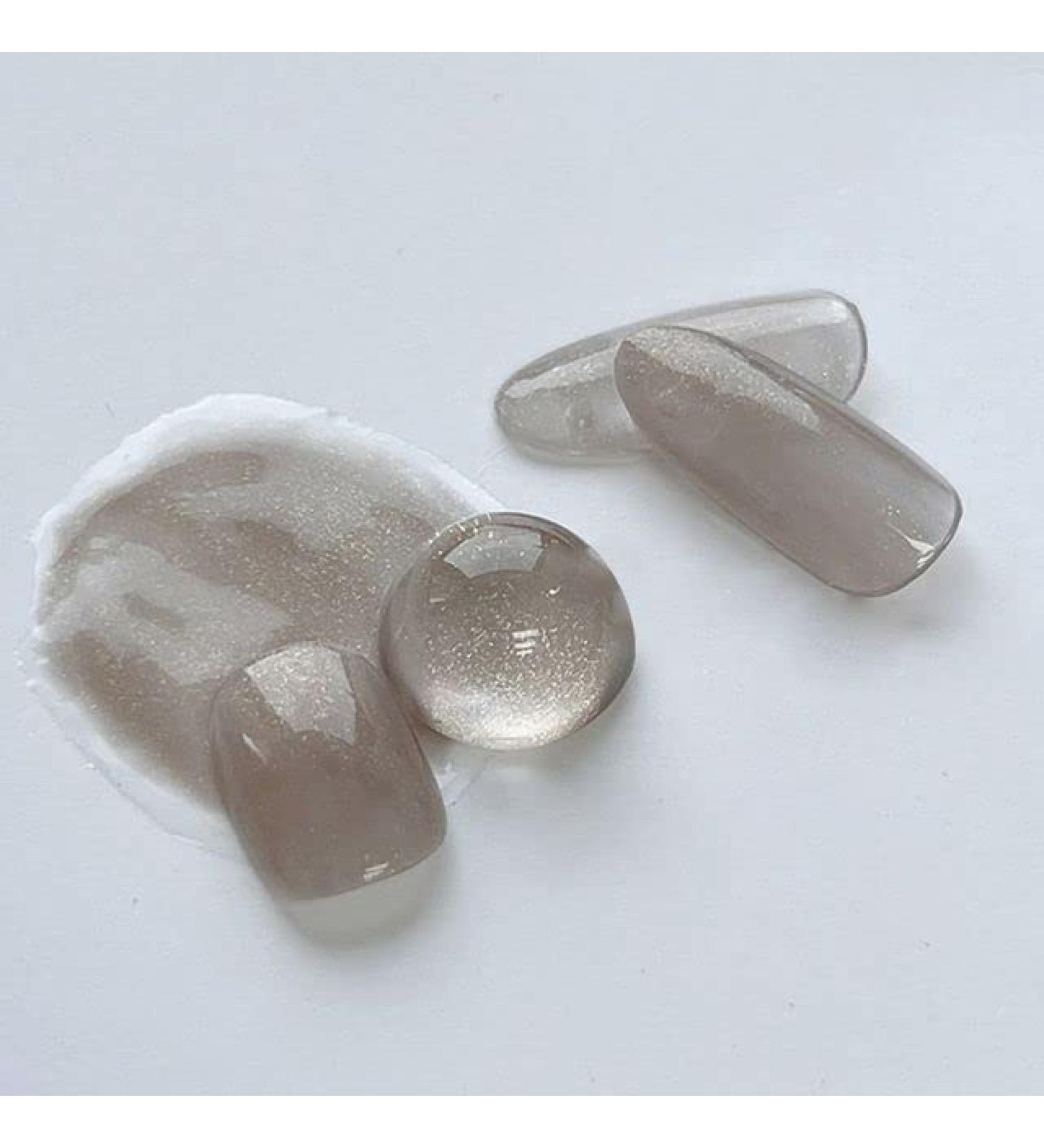 15ml Transparent Manicure Tool Nude Ice UV Semi Permanent Lacquer Varnish Nail Phototherapy Gel Nail Polish - (Color: 2) - Buy Online on GoSupps.com