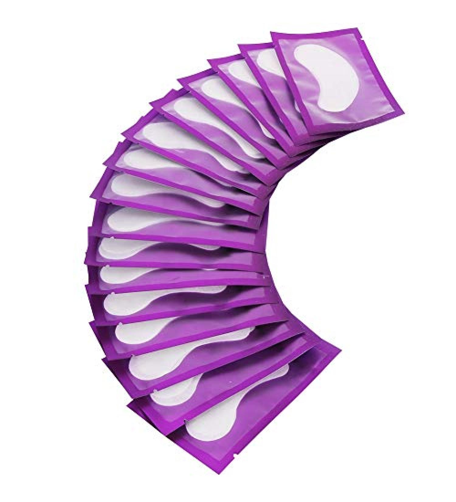 50 Pairs Eye Gel Patches for Eyelash Extensions - Professional No Lint Eye Pads - Buy Online on GoSupps.com