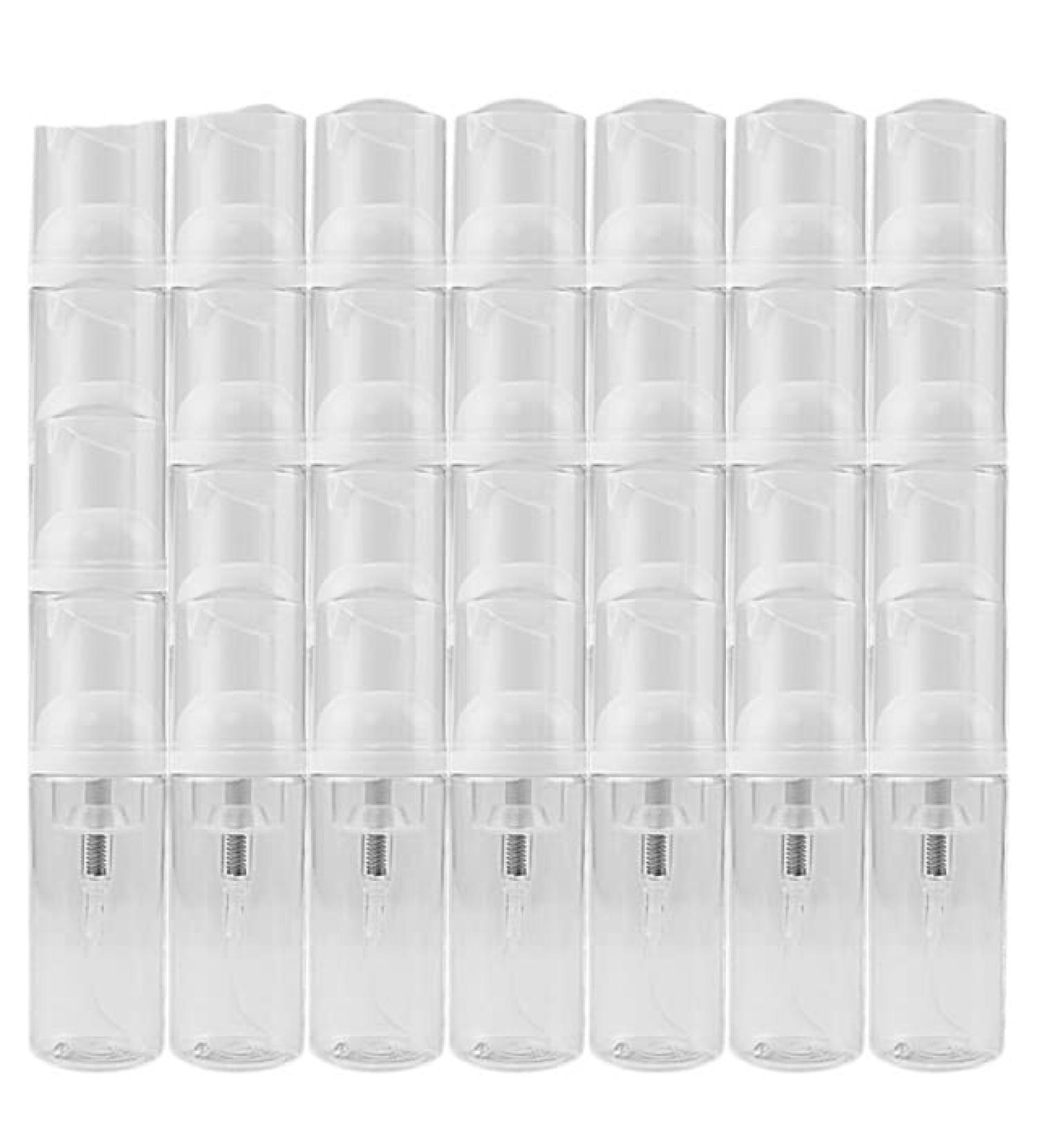 28 Pieces Foam Donor Bottles - Refillable Mini Foam Soap Dispenser (30ml/50ml/60ml) for Travel - Perfect Pumping Solution! - Buy Online on GoSupps.com