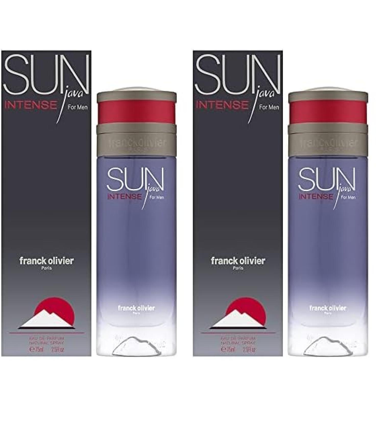 Frank Oliver Sun Java Intense for Men Eau De Perfume 2.5 Ounces (Pack of 2) 2.5 Fl Oz (Pack of 2) - Buy Online on GoSupps.com