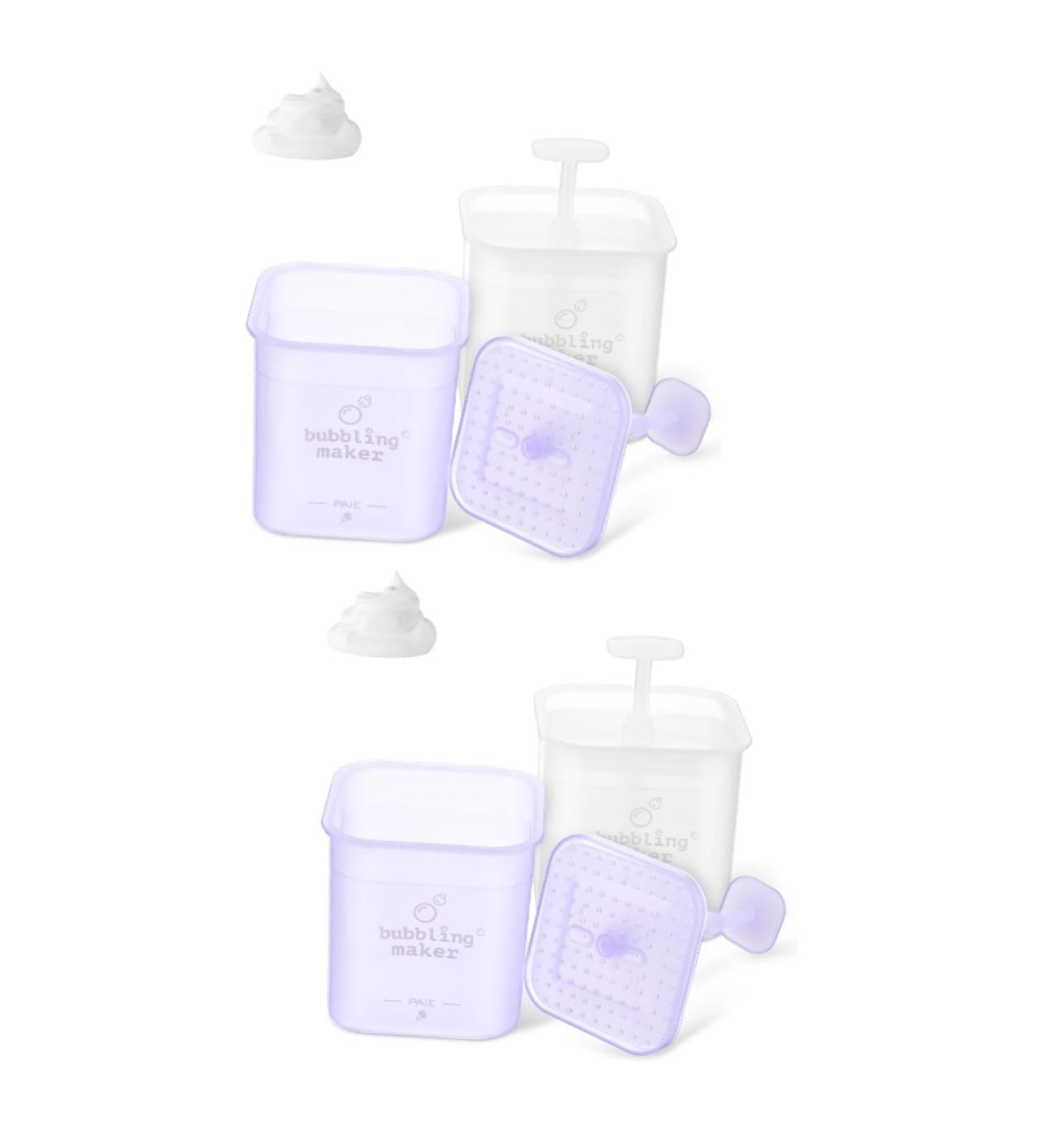 Healeved 4 Pcs Skincare Tools Face Wash Foamer Plastic Skincare Tools For Face 11.00X7.50X7.50CMx2pcs As Shownx2pcs - Buy Online on GoSupps.com