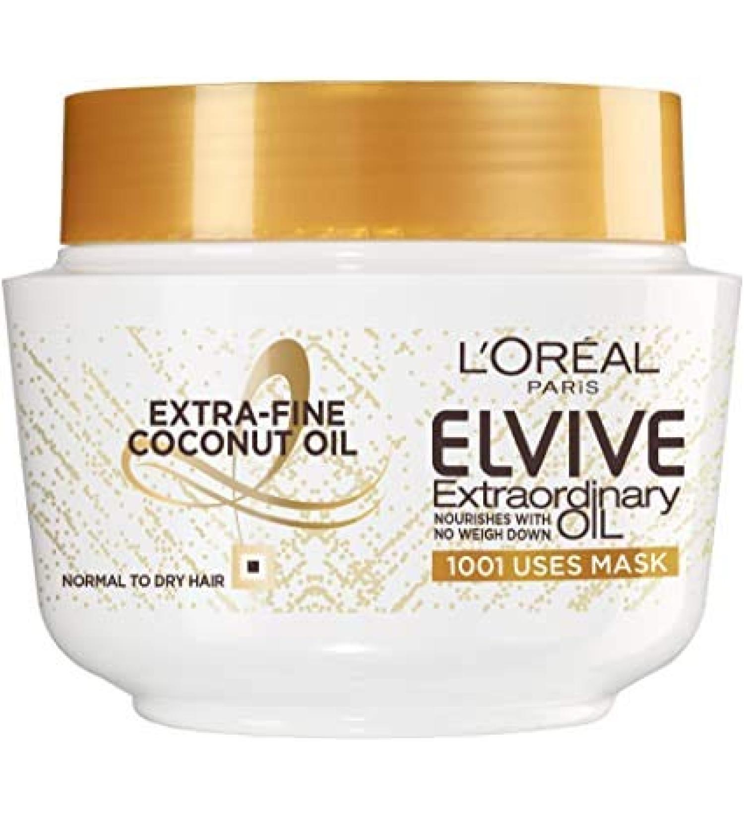 L'Oreal Elseve/Elvive Extraordinary Oil Coconut Oil Hair Mask 300 ml / 10 oz