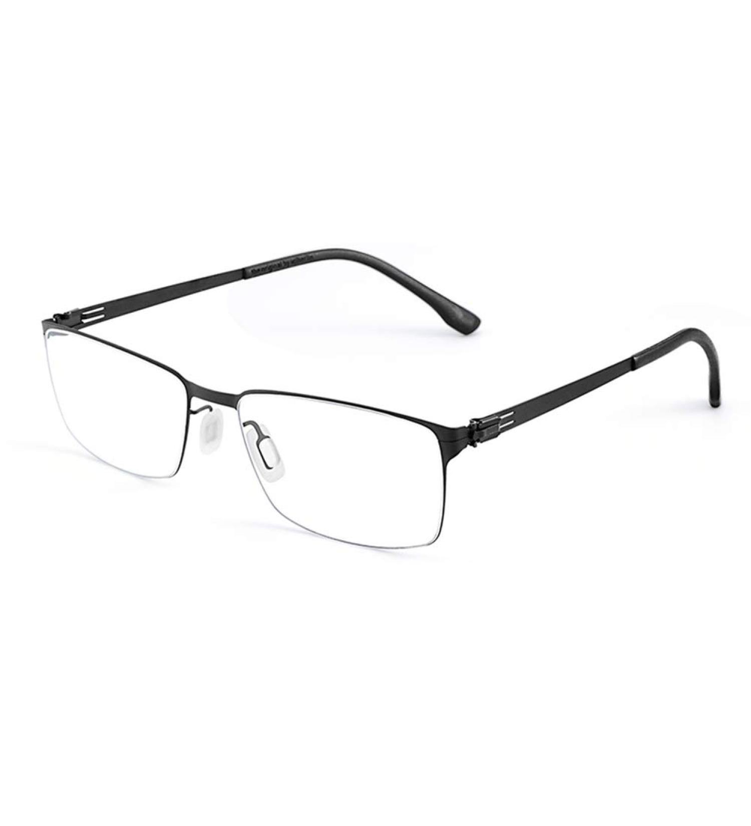 HQMGLASSES Ultra-Light Pure Titanium Anti-Blue Light Aspherical HD Resin Lenses Business Glasses - Computer Goggles +1.0 to +3.0 Diopter - Stylish Black Frame - Buy Online on GoSupps.com