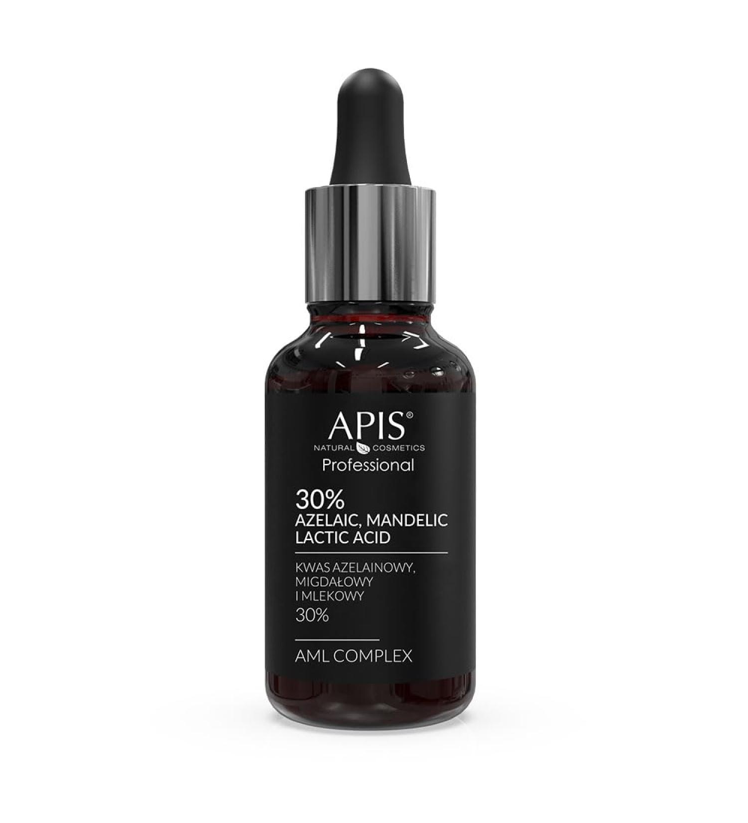 bipin APIS AML COMPLEX acid 30 acealine almonds and milk exfoliation and smoothness of facial skin 30 ml