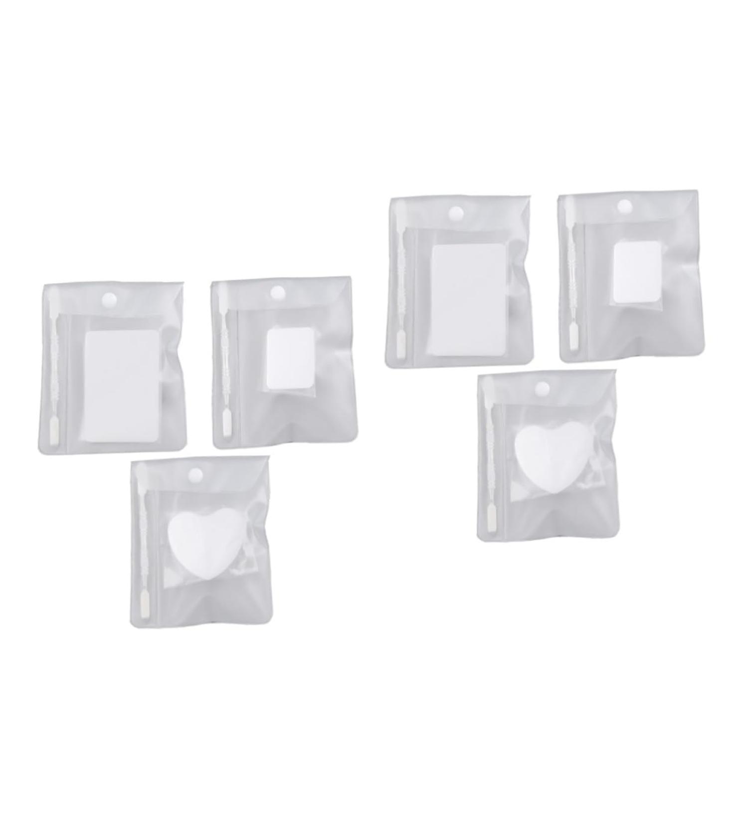 6 Sets Ring Palette Nail Polish Holder - Stainless Steel Makeup Kit for Manicure | 2pcs 7.6x5.1cm - Buy Online on GoSupps.com