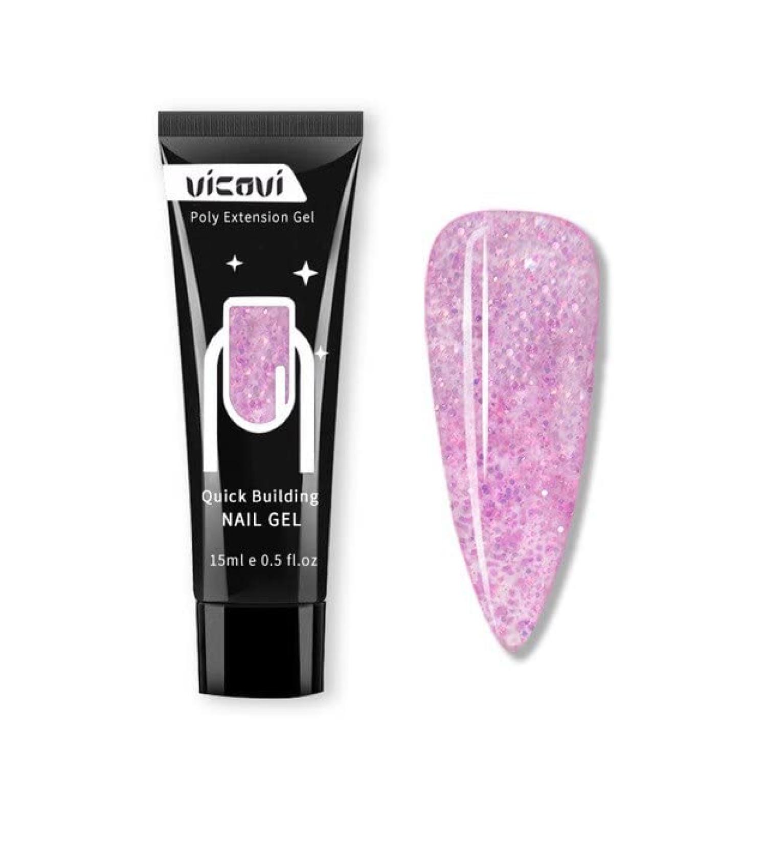 UV Gel Nail Polish Tips Extension Camouflage Builder Gel Nail Glue Fast Dry Quick Building Gel UV LED Gel Polish Manicure - (Color: 168) - Buy Online on GoSupps.com