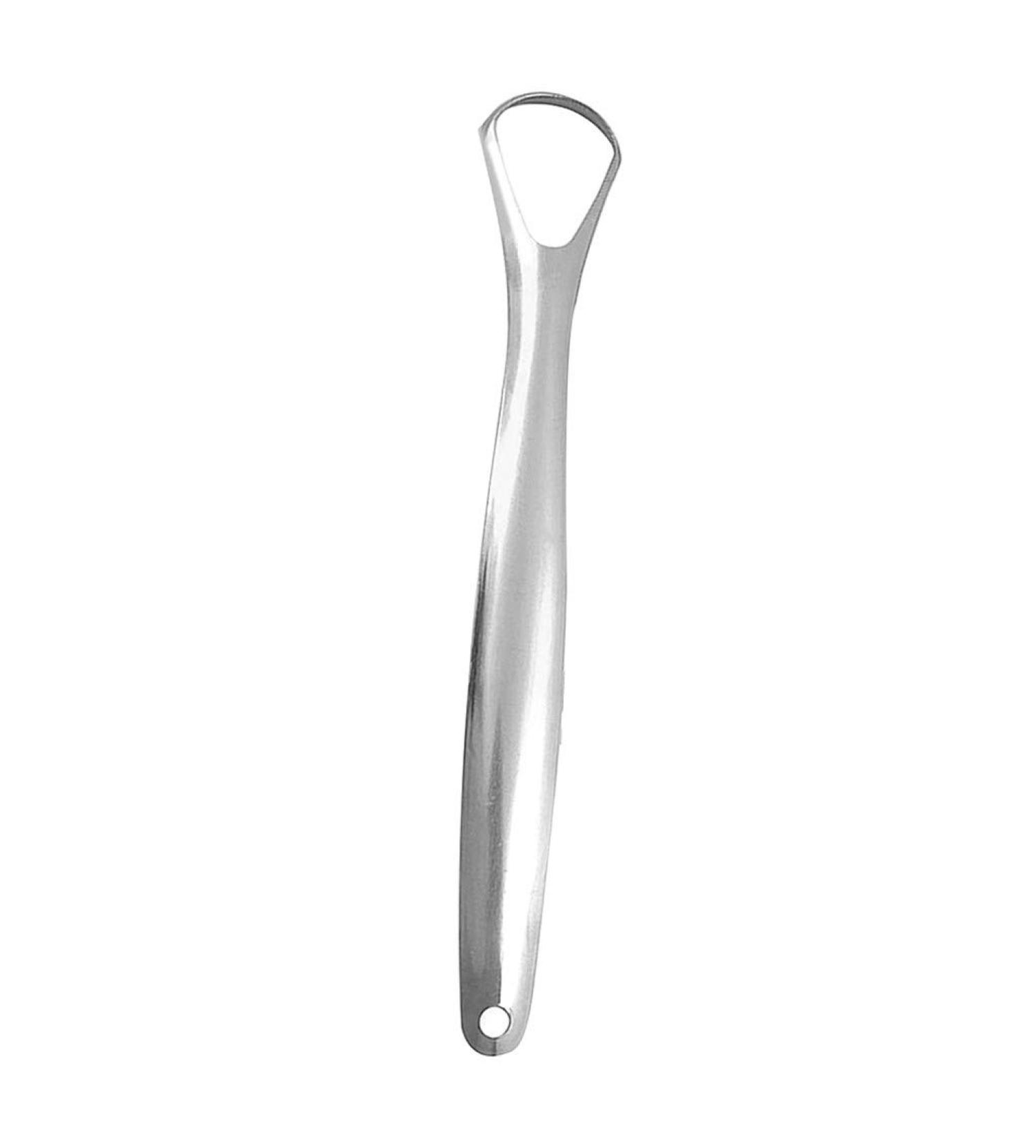 Kids & Adults Tongue Scraper - Stainless Steel Cleanser Tongs | Beauty Tools & Accessories - Buy Online on GoSupps.com