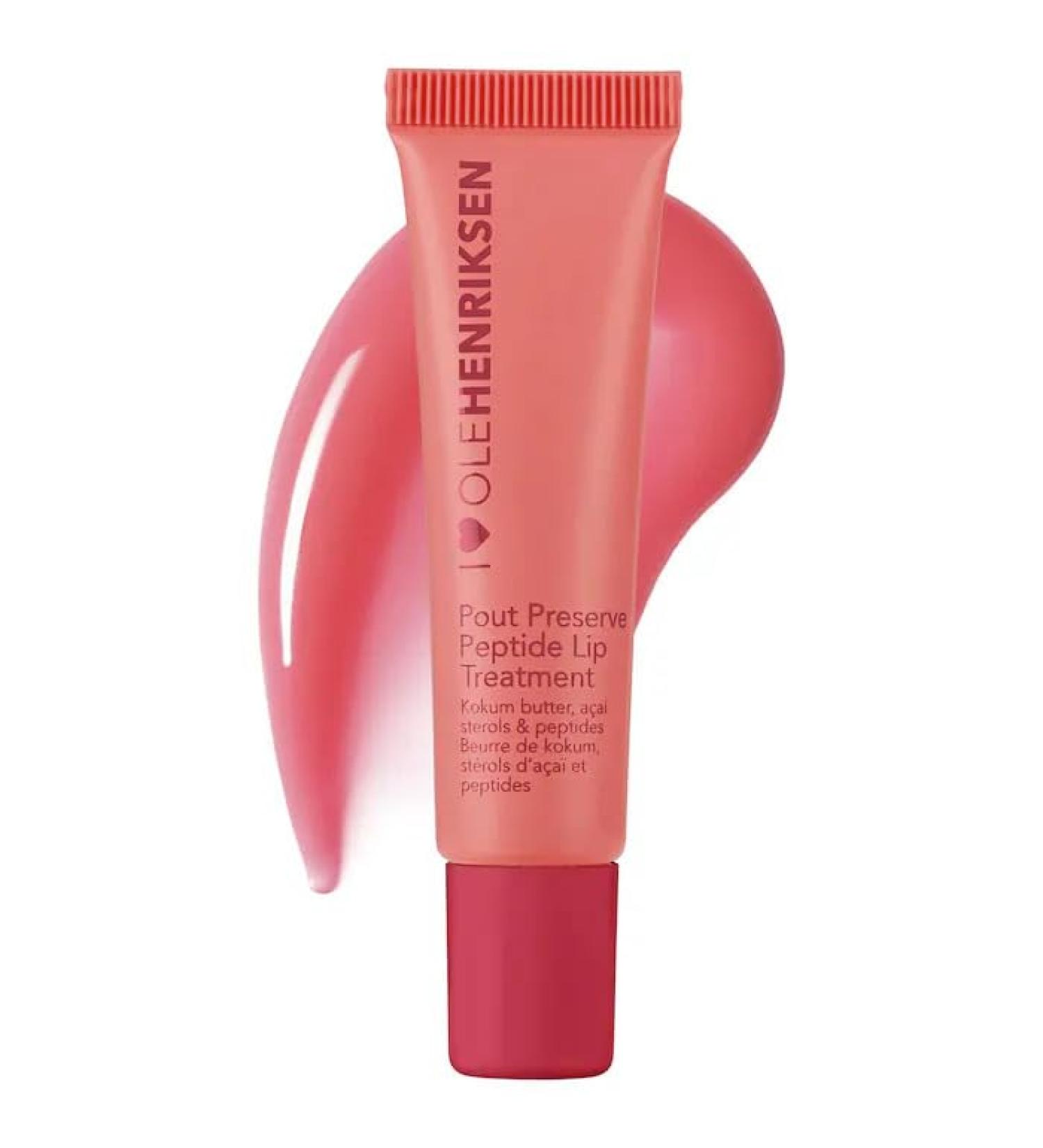 Preserve Hydrating Peptide Lip Treatment - Color: Strawberry Sorbet - Size: 0.4 oz