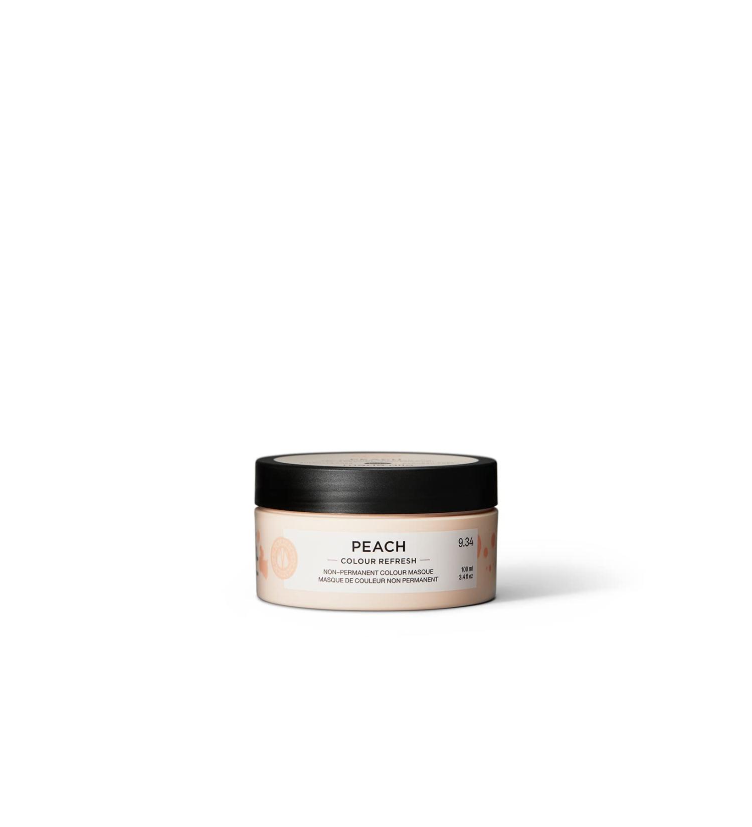 Maria Nila Colour Refresh Peach Hair Mask 100ml - Vegan & Sulfate/Paraben Free Semi-Permanent Pigments - Buy Online on GoSupps.com