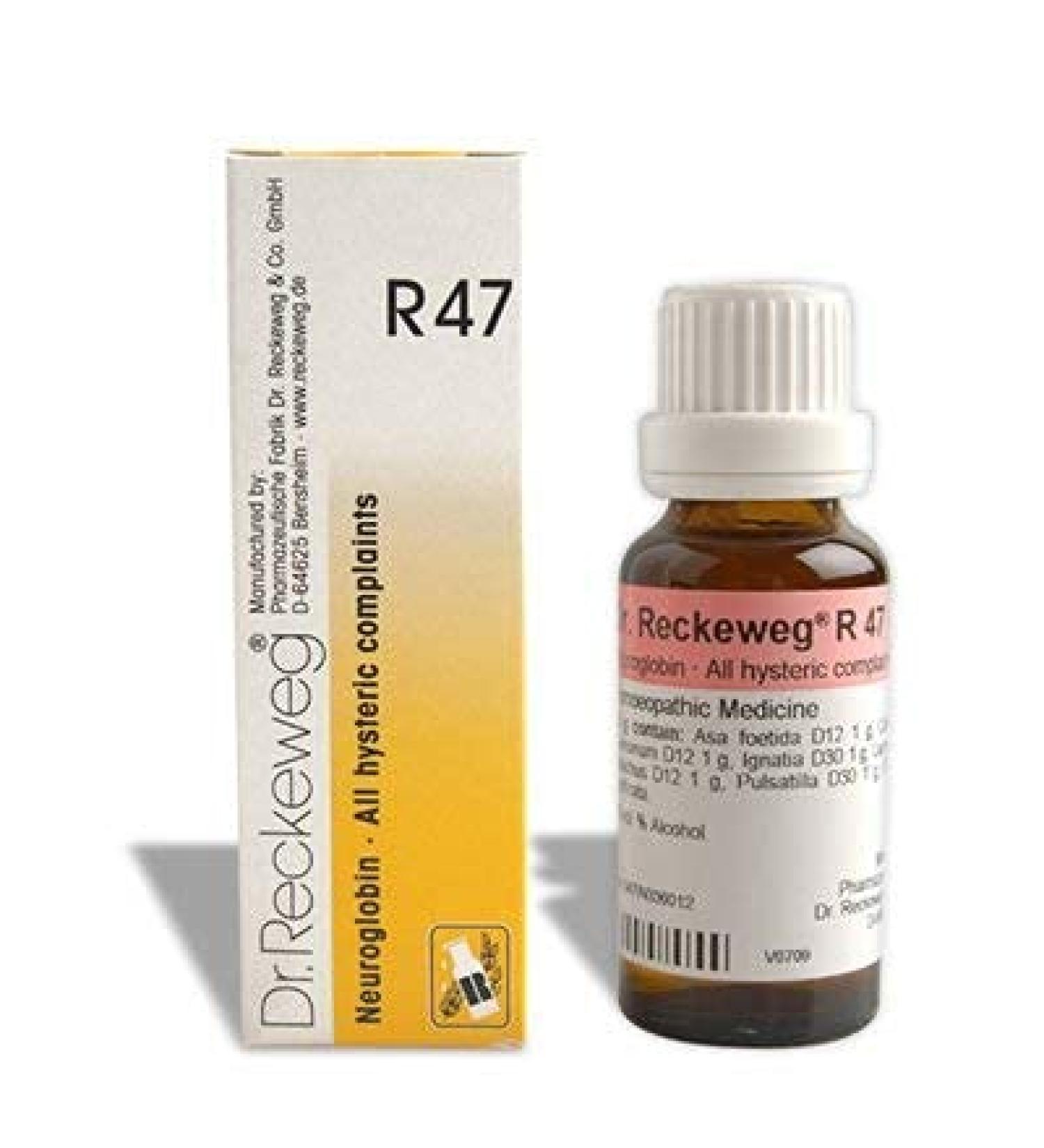 Dr. Reckeweg R47 All Hysteric Complaints Drop (22ml)