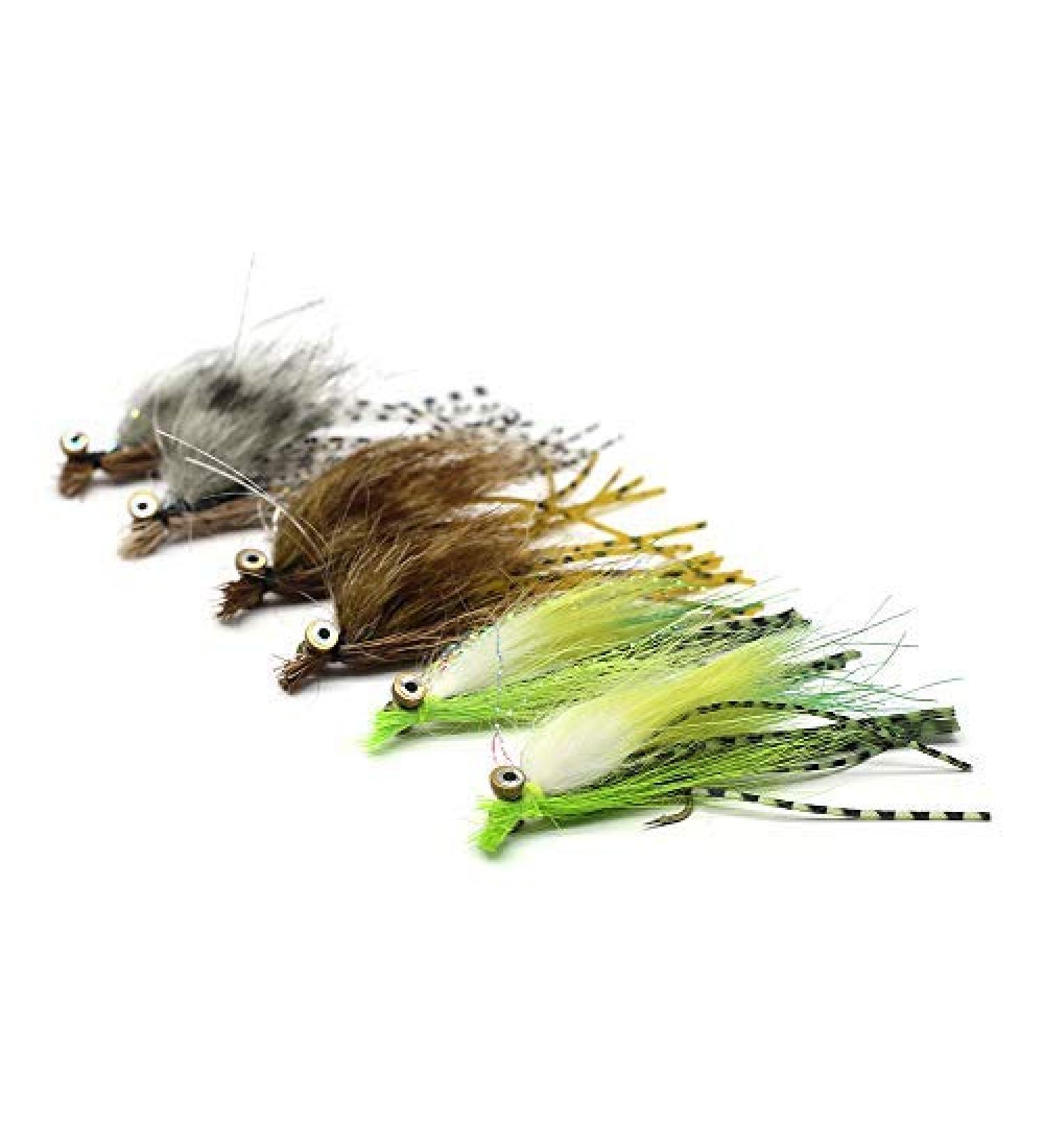 Yzd Fly Fishing: Top 10 Large Trout Flies | Premium Wet & Dry Lures Streamers Nymphs & Emergers for Trout Bass & Salmon - Buy Online on GoSupps.com