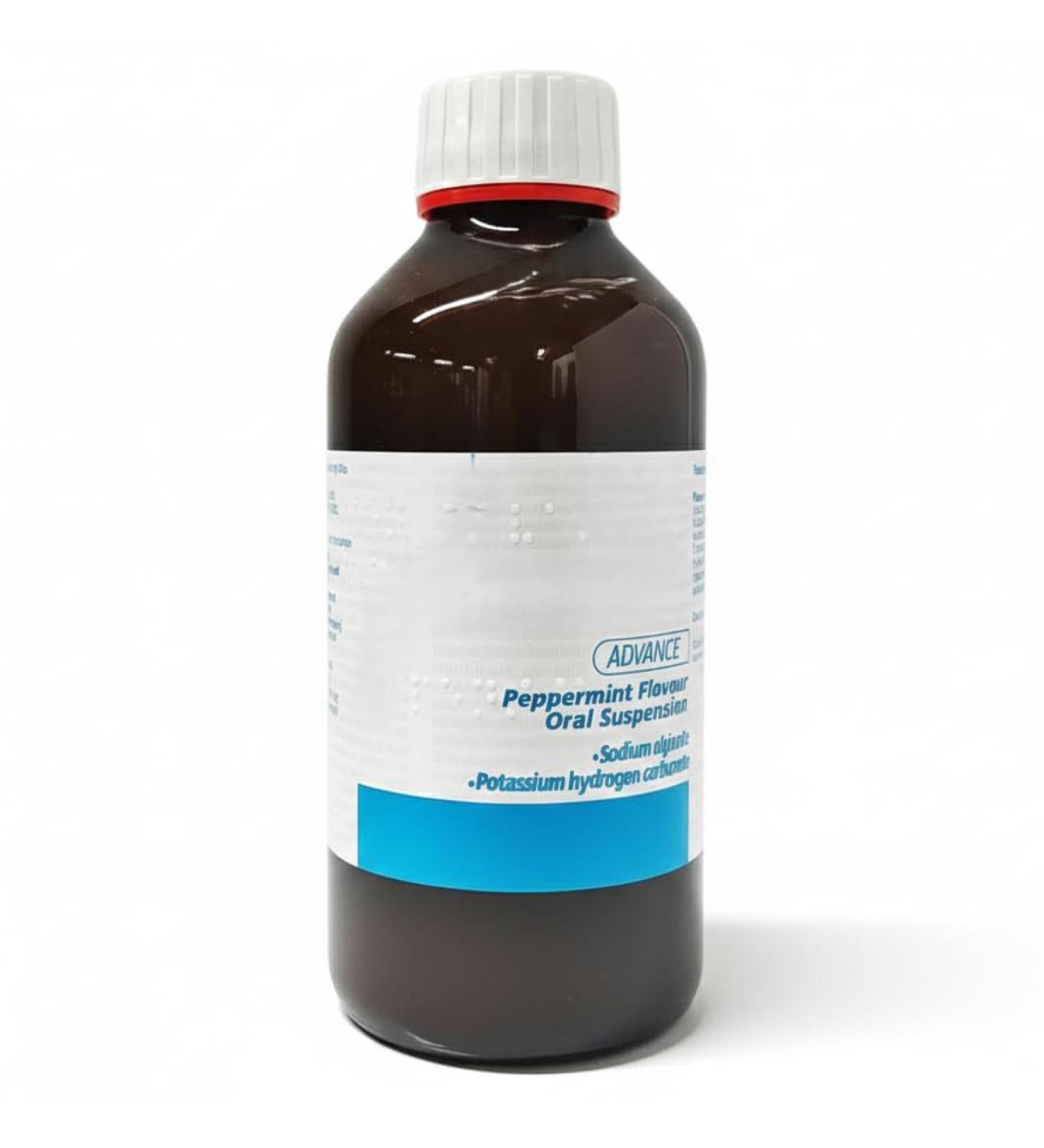 HealthAZ Peppermint Flavor Liquid 500 ml Bottle Pack of 1