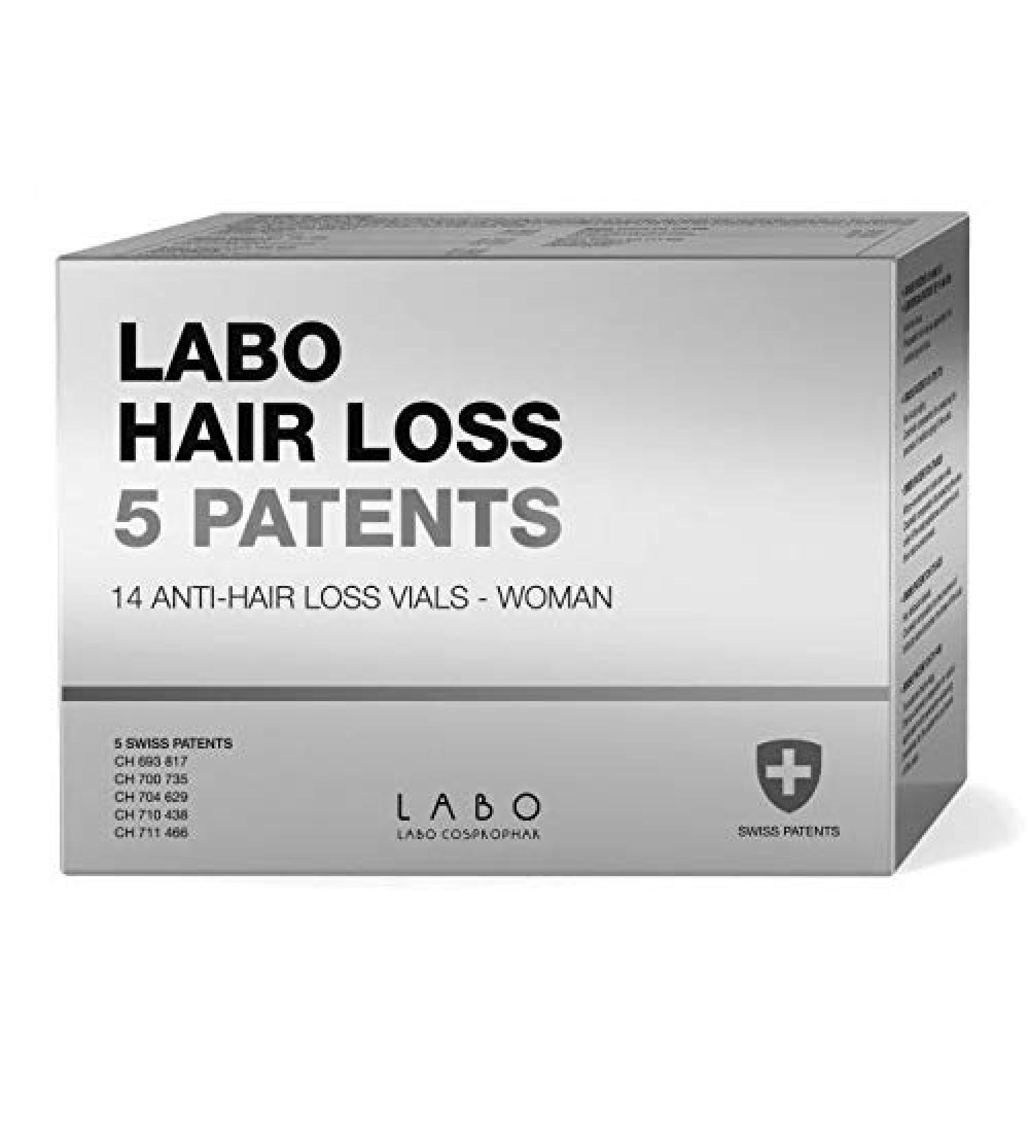 Labo Hair Loss 5 Patents 14 x 3.5 ml Anti-Hair Loss Vials Women