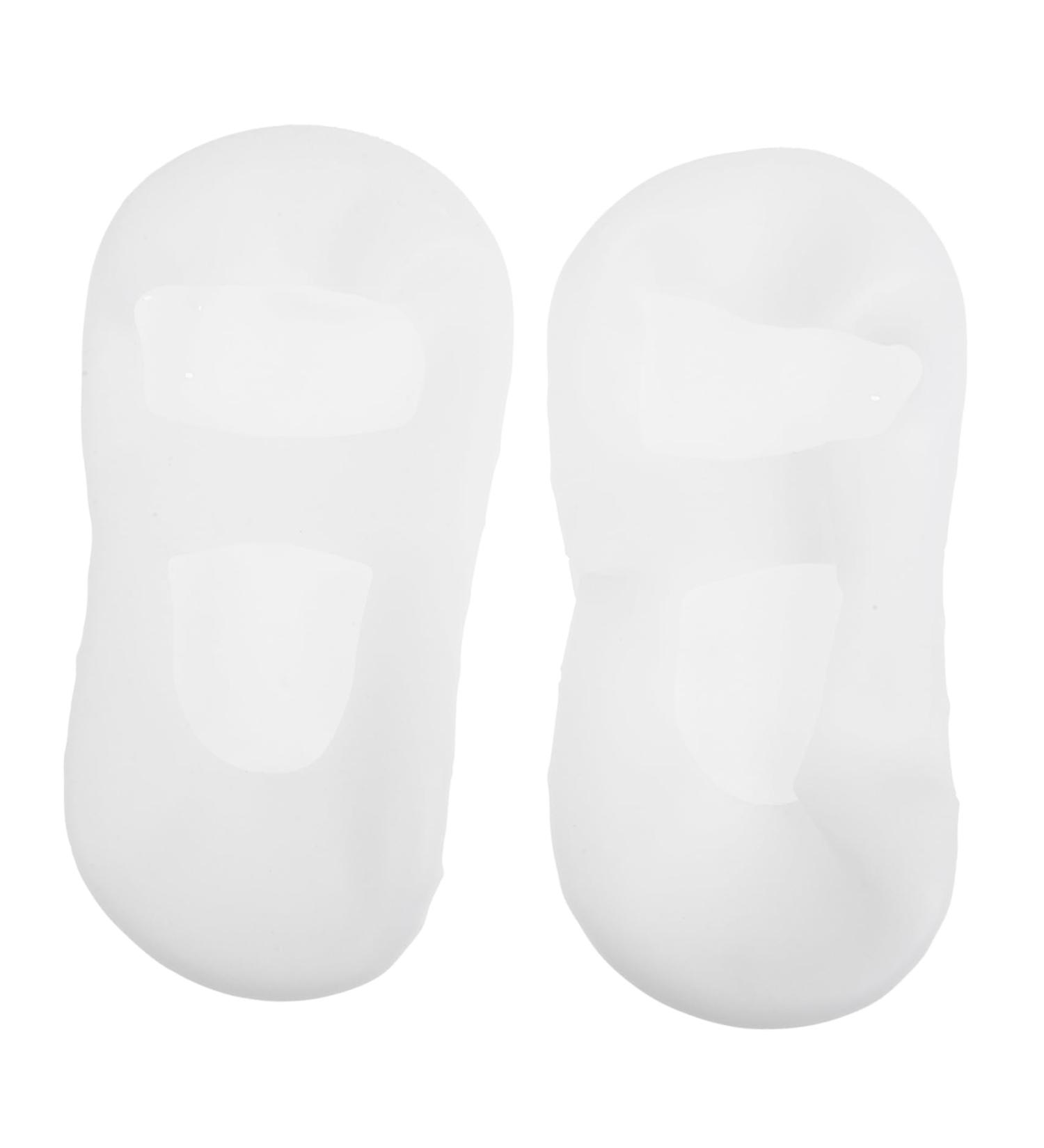 DRESSOOS 1 Pair Silicone Arch Gel Moisturizing Socks Plantar Socks Cooling Heel Repair Socks Silicone Socks Beach Socks Arch Socks Spa Men and Women White Dance Socks - Buy Online on GoSupps.com