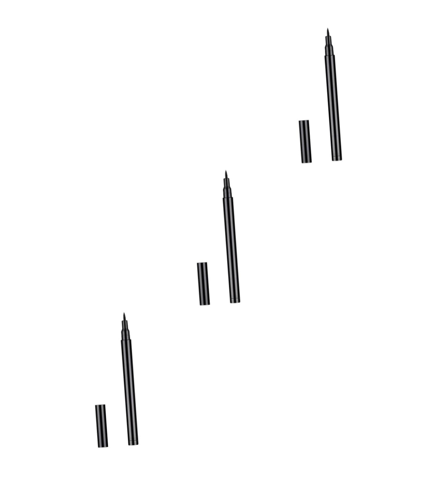 Beavorty 3pcs Eyeliner Pencil Women Eyeliner Liquid Pen Tube Eyeliner Eyeline Pencil Liquid Eyeliner Girl 1 count (Pack of 1) Blackx3pcs - Buy Online on GoSupps.com